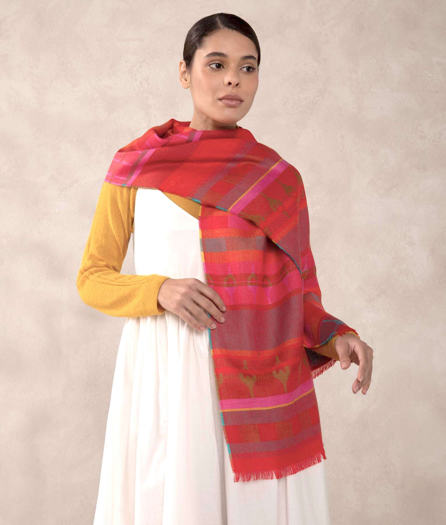Multipattern Scarf C001