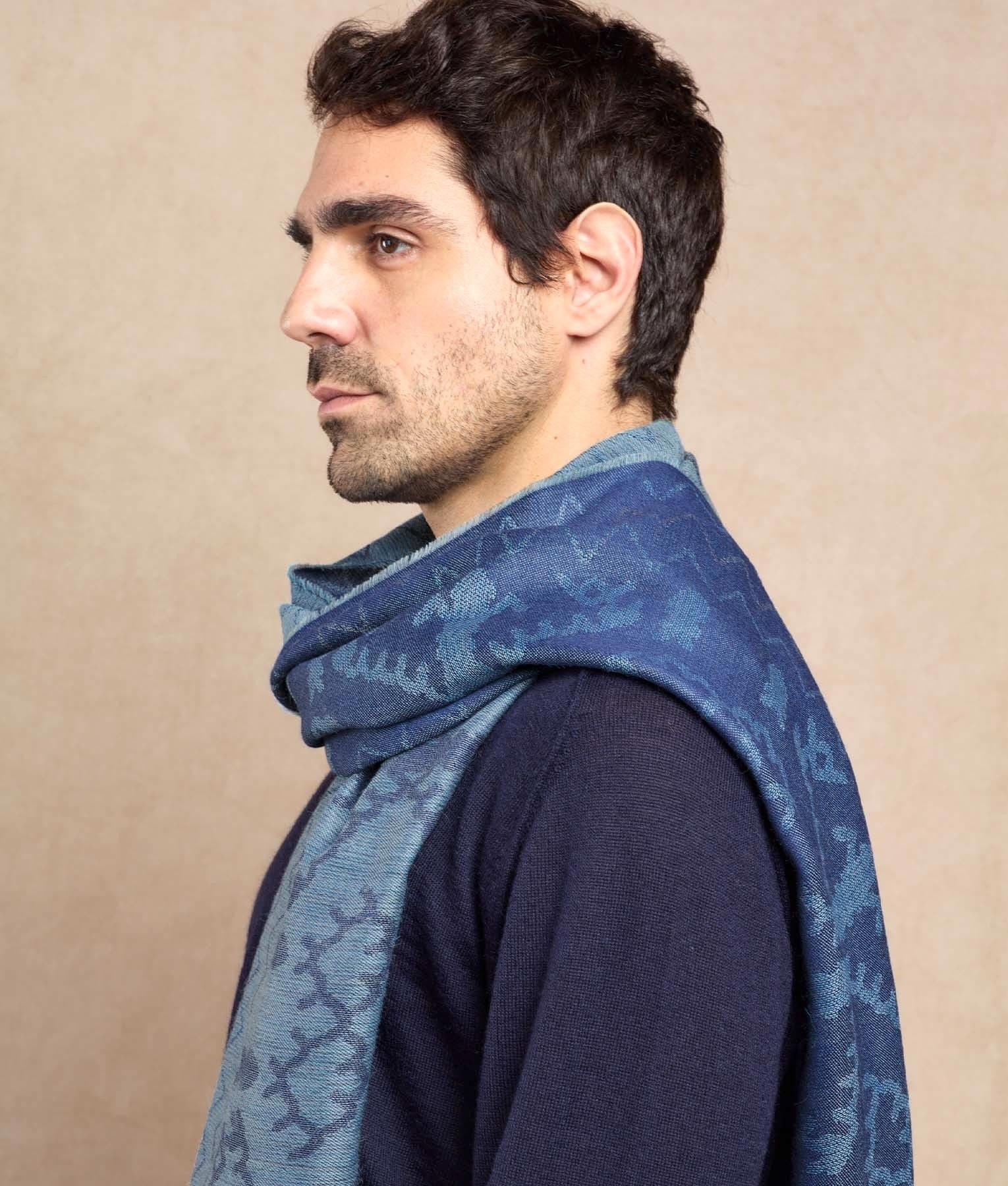 Imitation Nazca Shawl C002