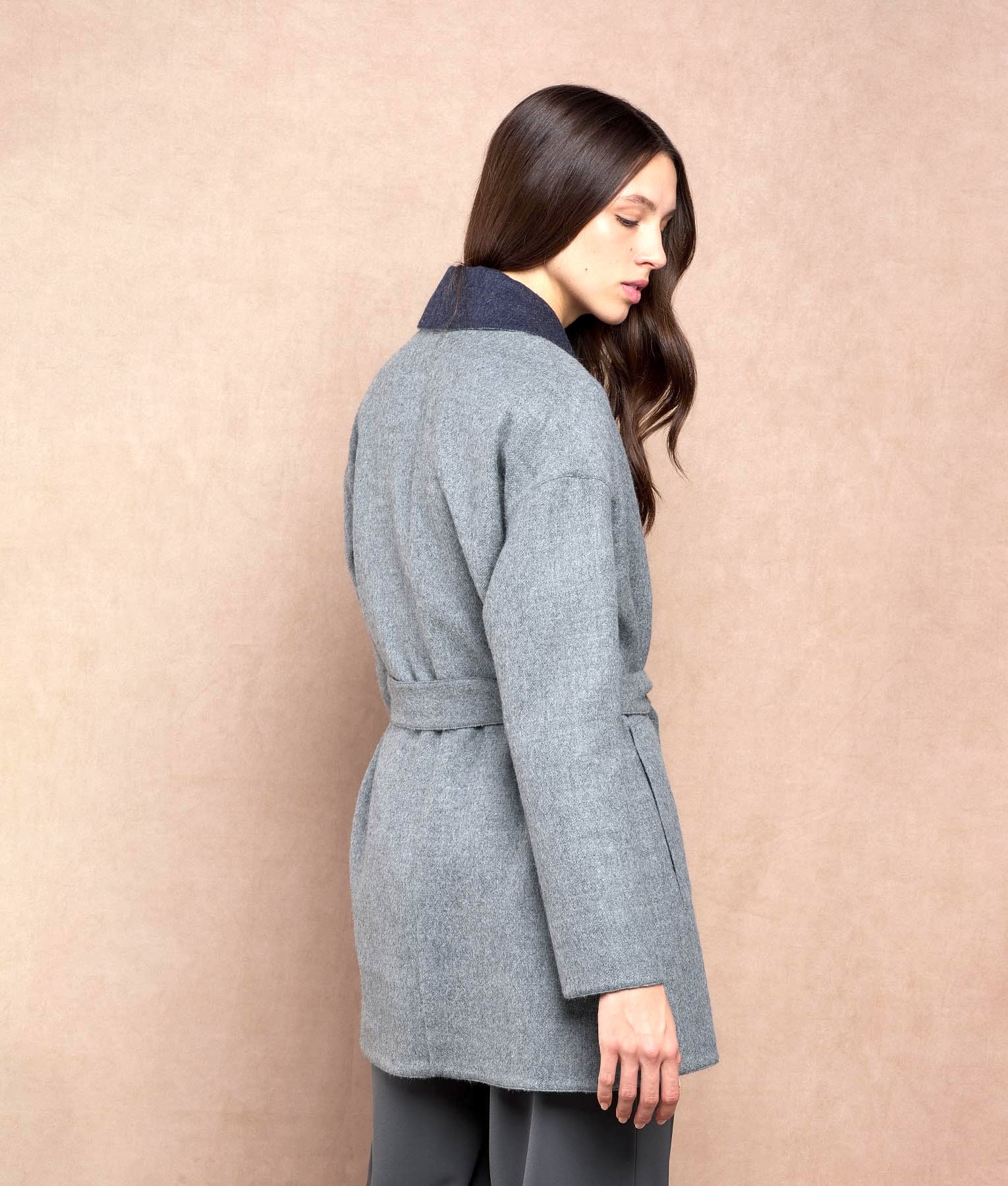 Reversible Wrap Coat 16620NC C001