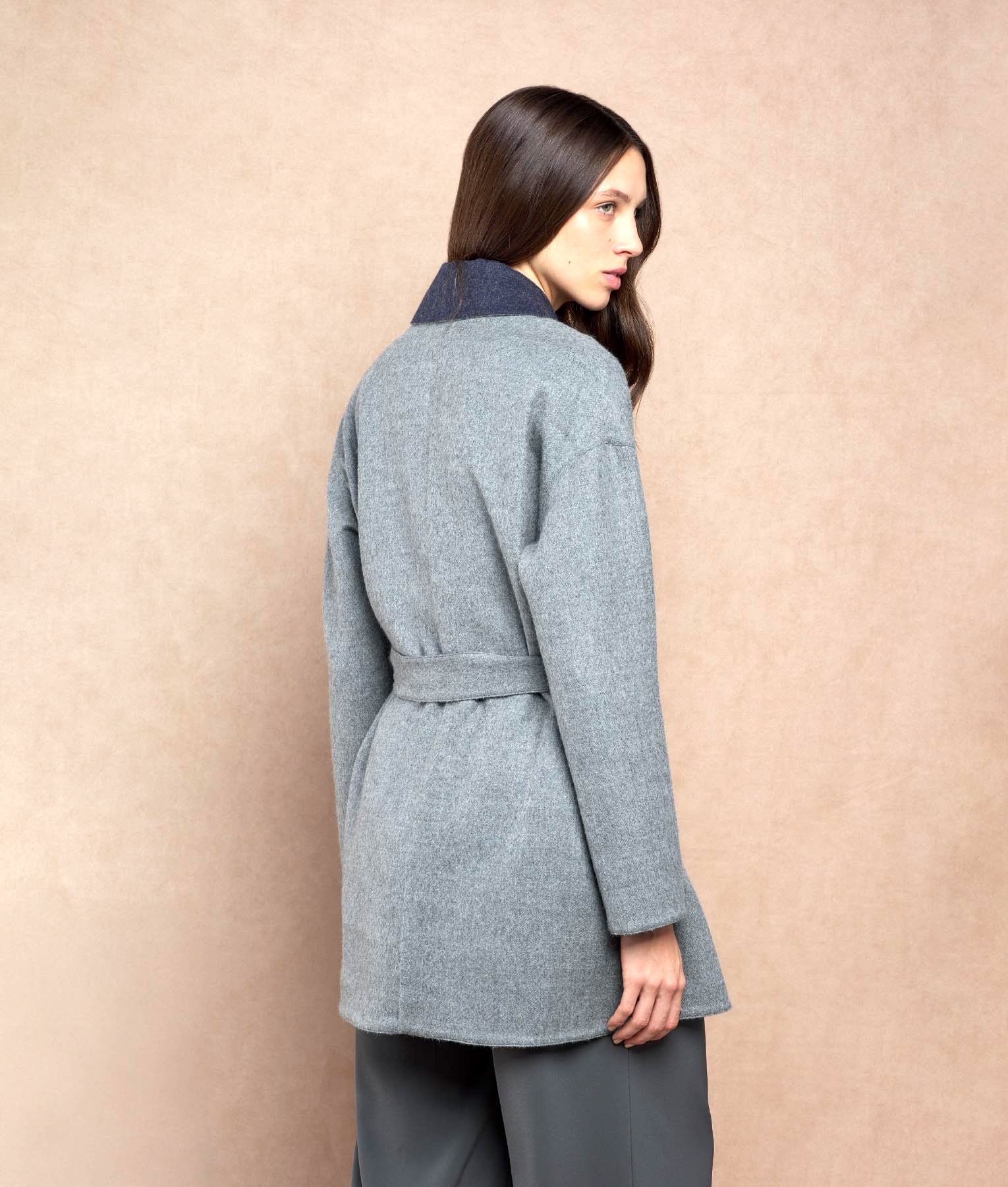 Reversible Wrap Coat 16620NC C001