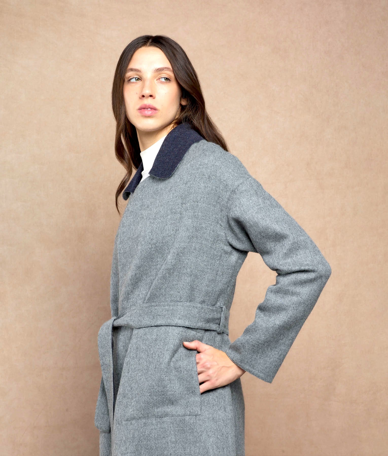 Reversible Wrap Coat 16620NC C001