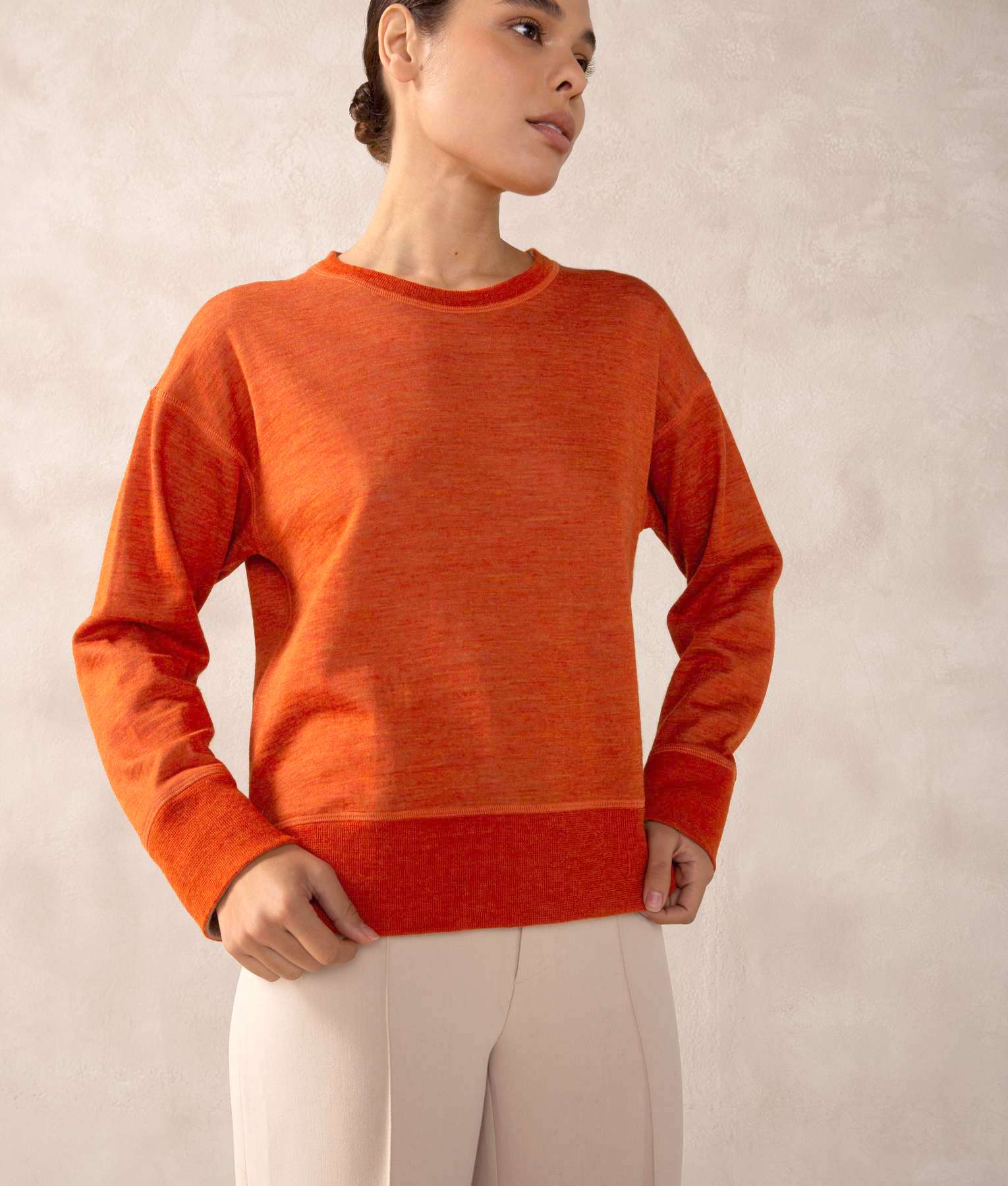 Basic Tee Crew Pullover 18180 C001