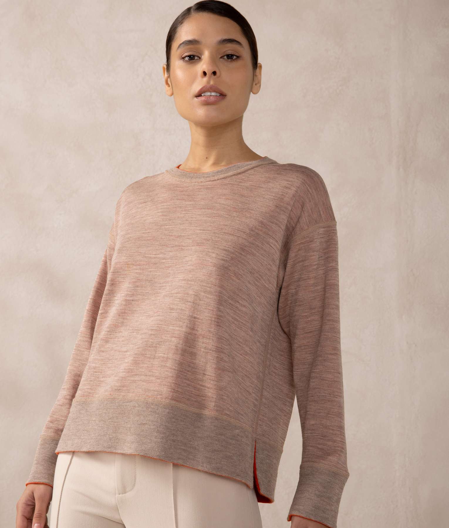 Basic Tee Crew Pullover 18180 C001