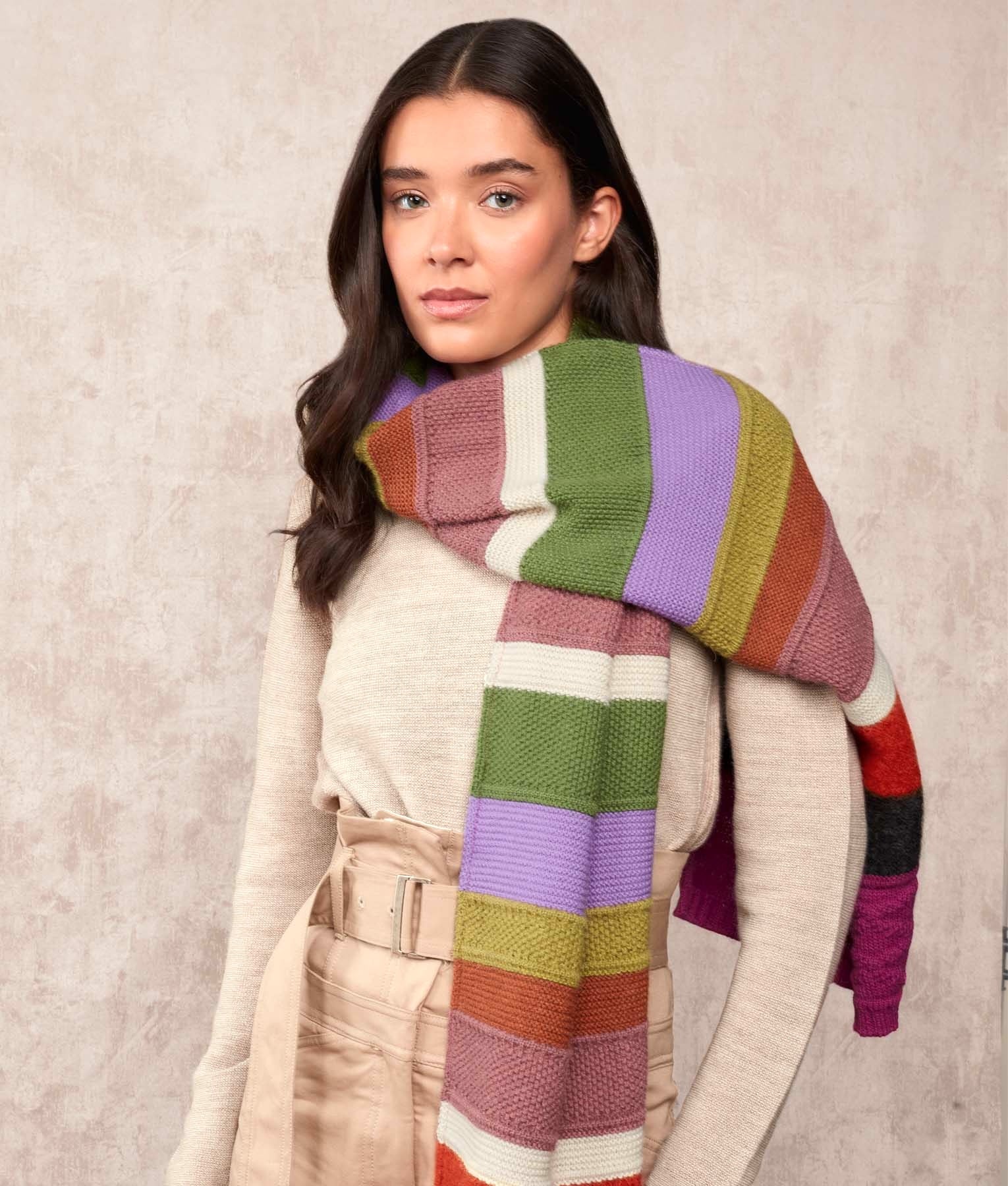 Sampler Scarf - Multicolour - Unisex