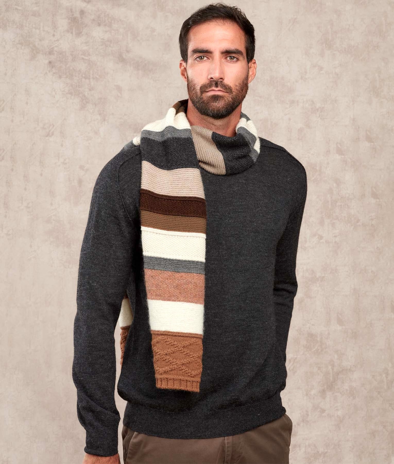 Sampler - Scarf - Multicolour Naturals - Unisex