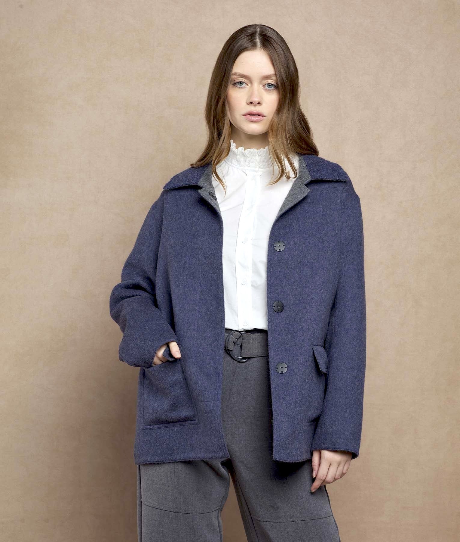 Reversible Women's Short Coat C015