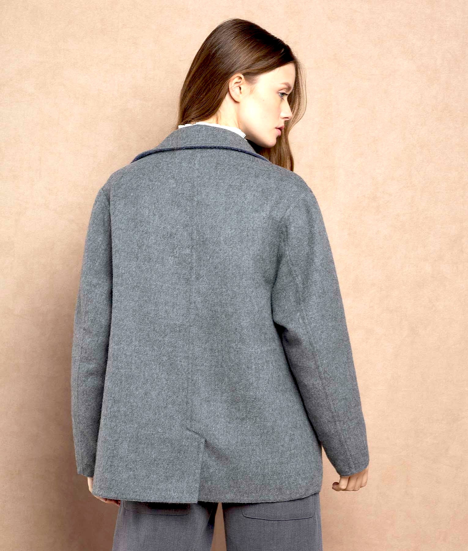Reversible Women's Short Coat C015