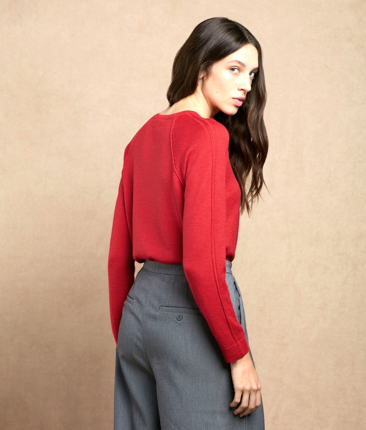 Basic Raglan Sleeves Jumper RJ17947