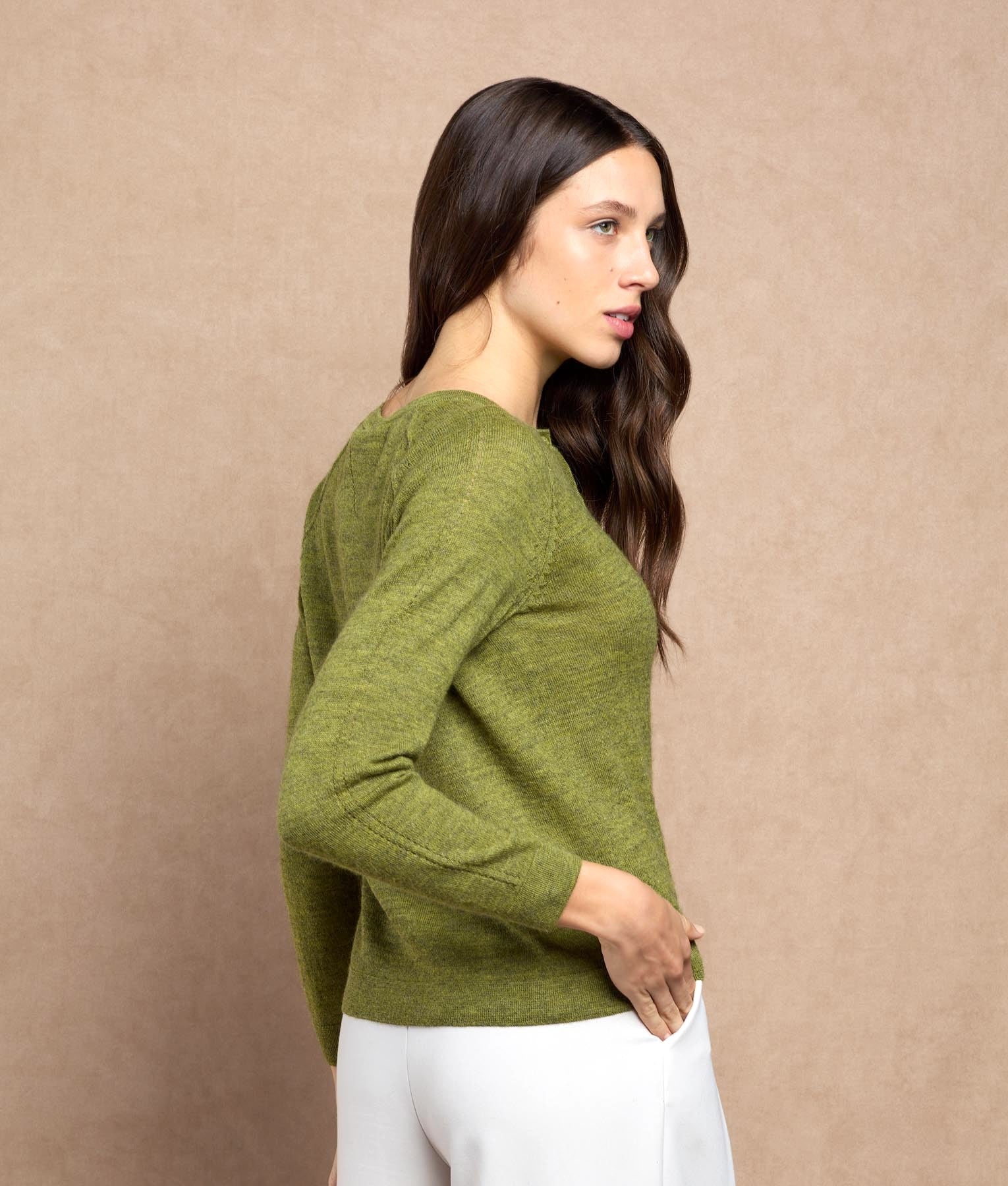 Basic Raglan Sleeves Cardigan M2409