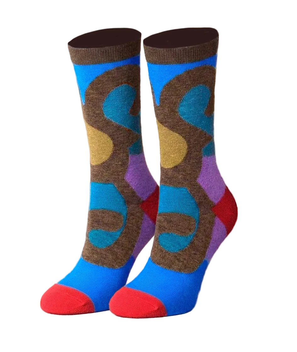 The Curves Women's Socks - Multicolour C004 - Women
