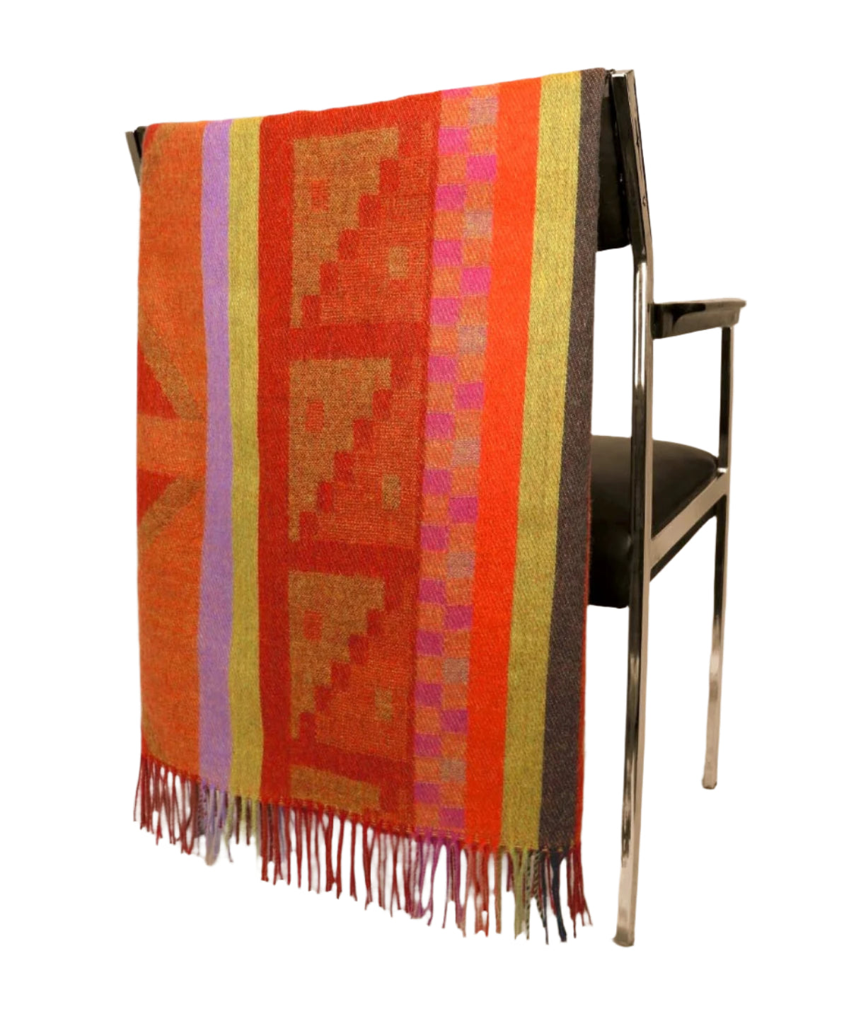 Los Ceramicos Jacquard - Throw - Multicolour Red