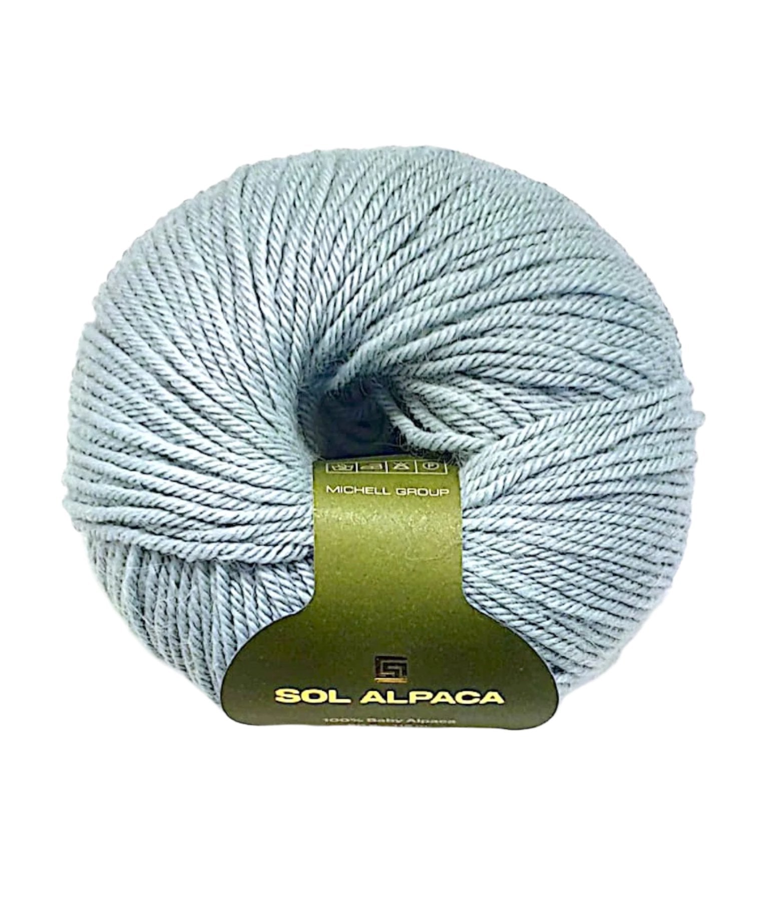 8-ply Baby Alpaca Yarn Ball AZ8906 Baby Blue