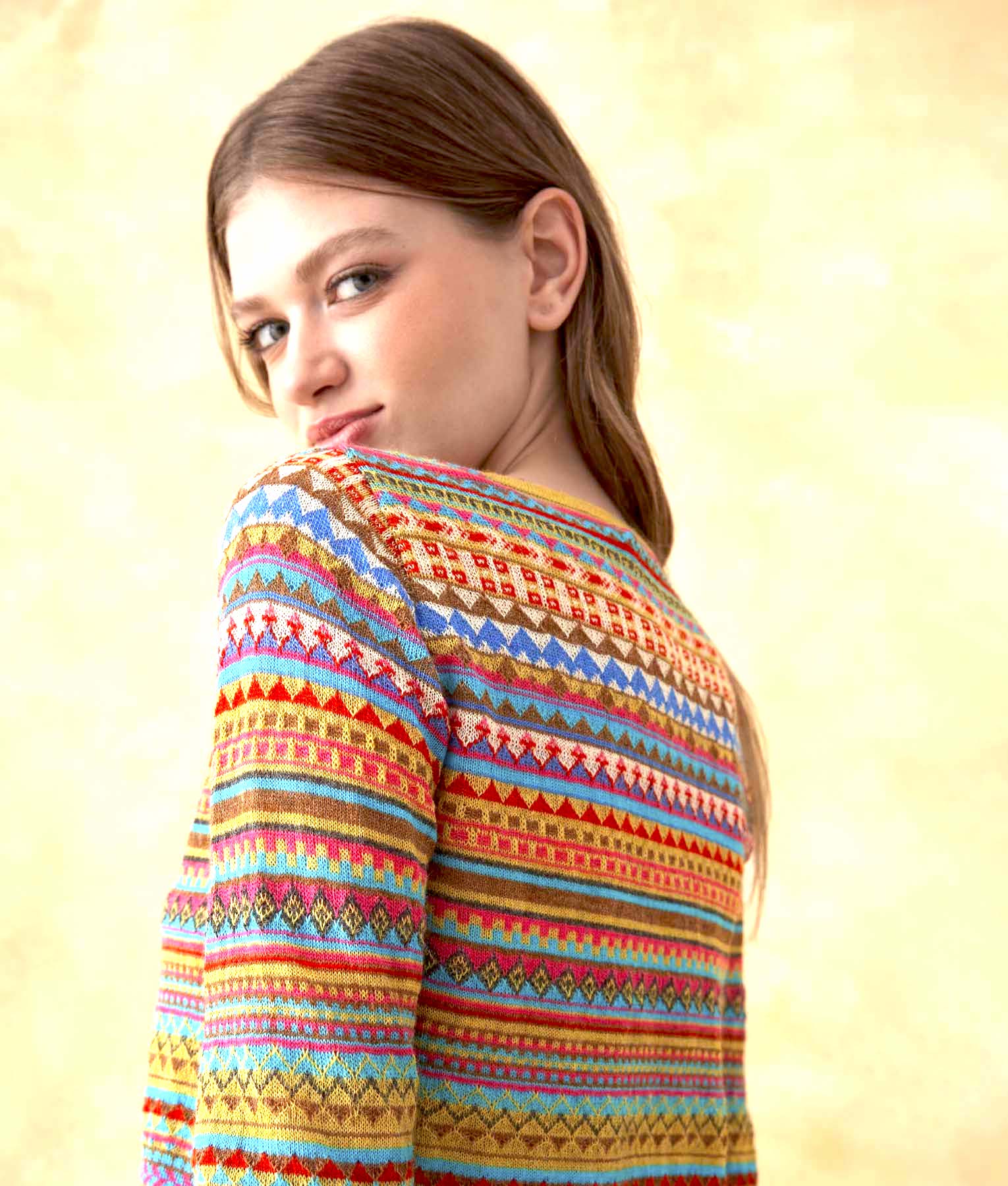 Jacquard Cardigan C003