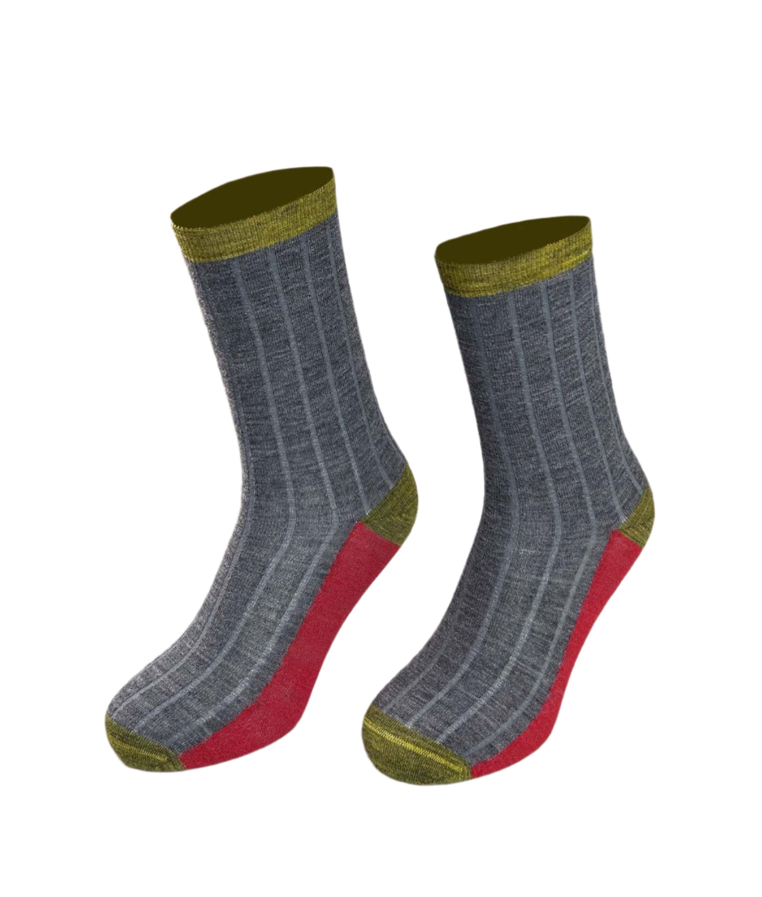 Women's Ribbed Color Block Socks C003