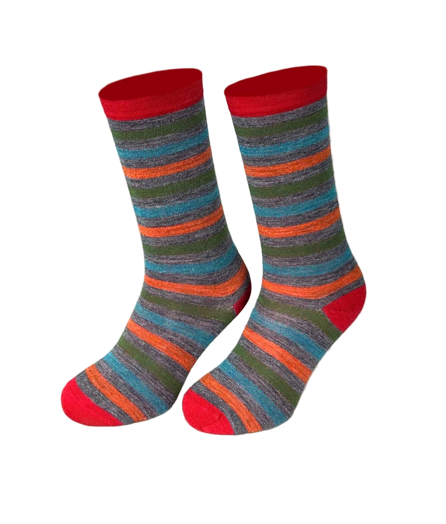 Multi Stripes Women's Socks C001