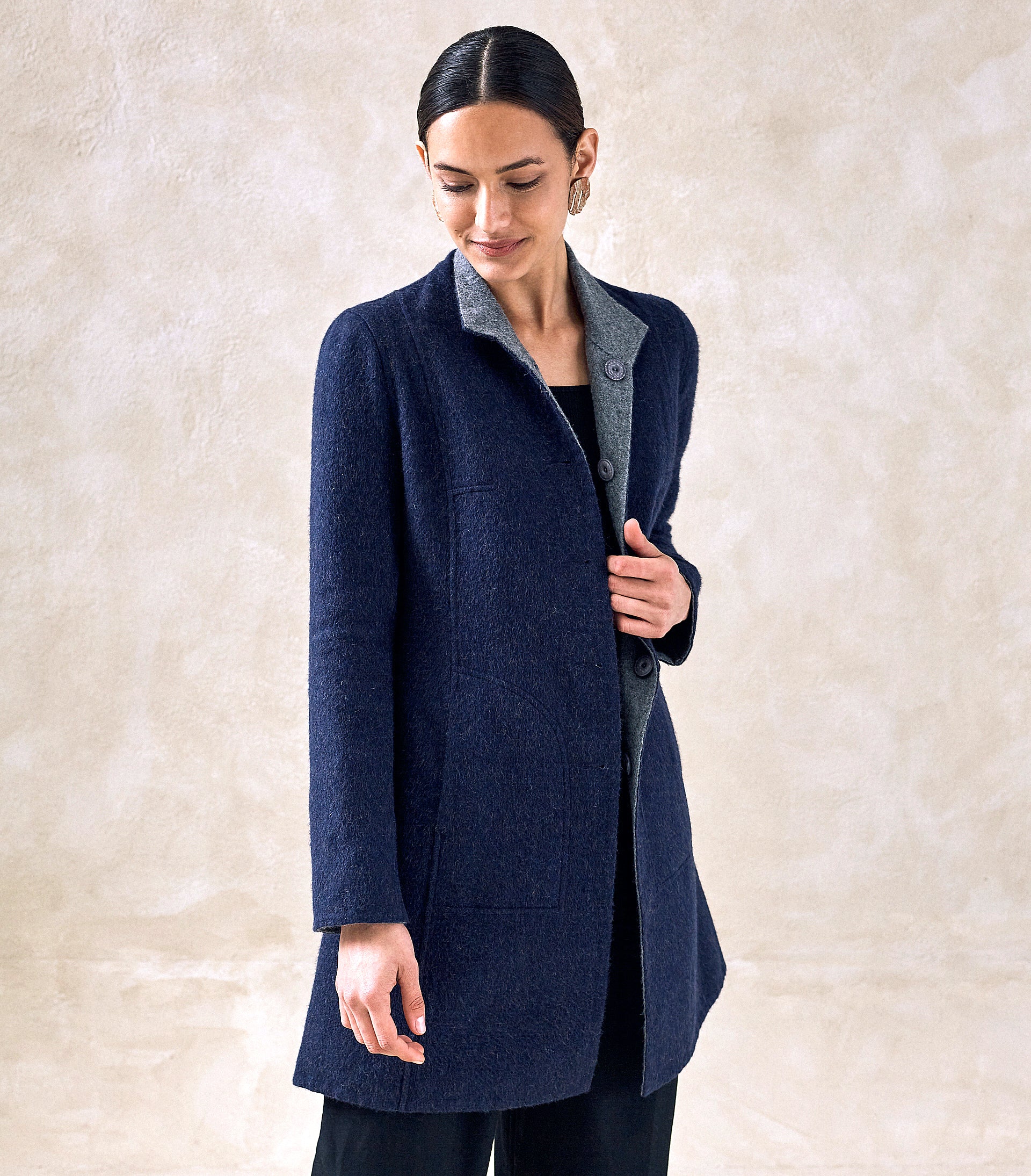 Reversible Soft Coat 16647-C002