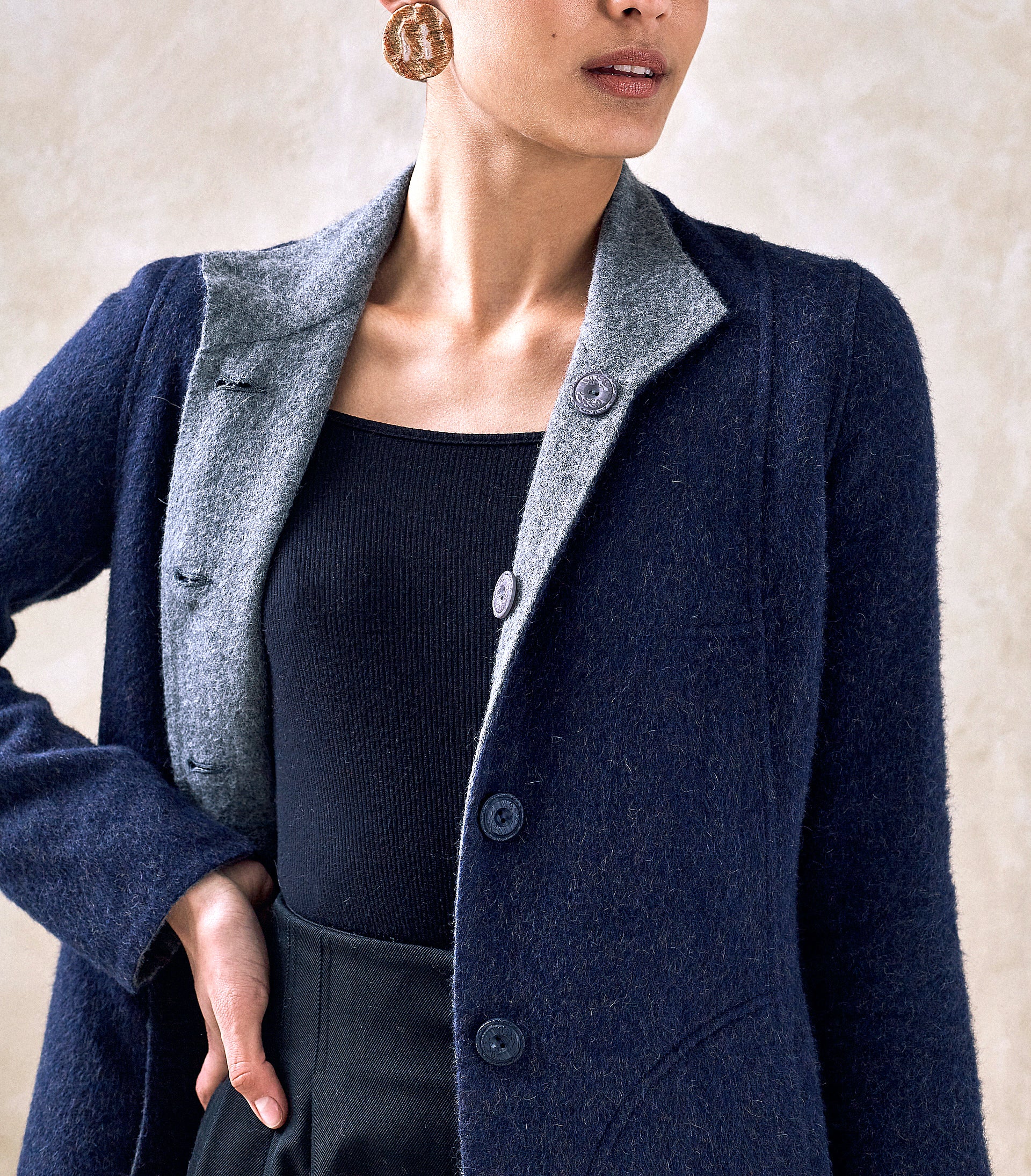 Reversible Soft Coat 16647-C002