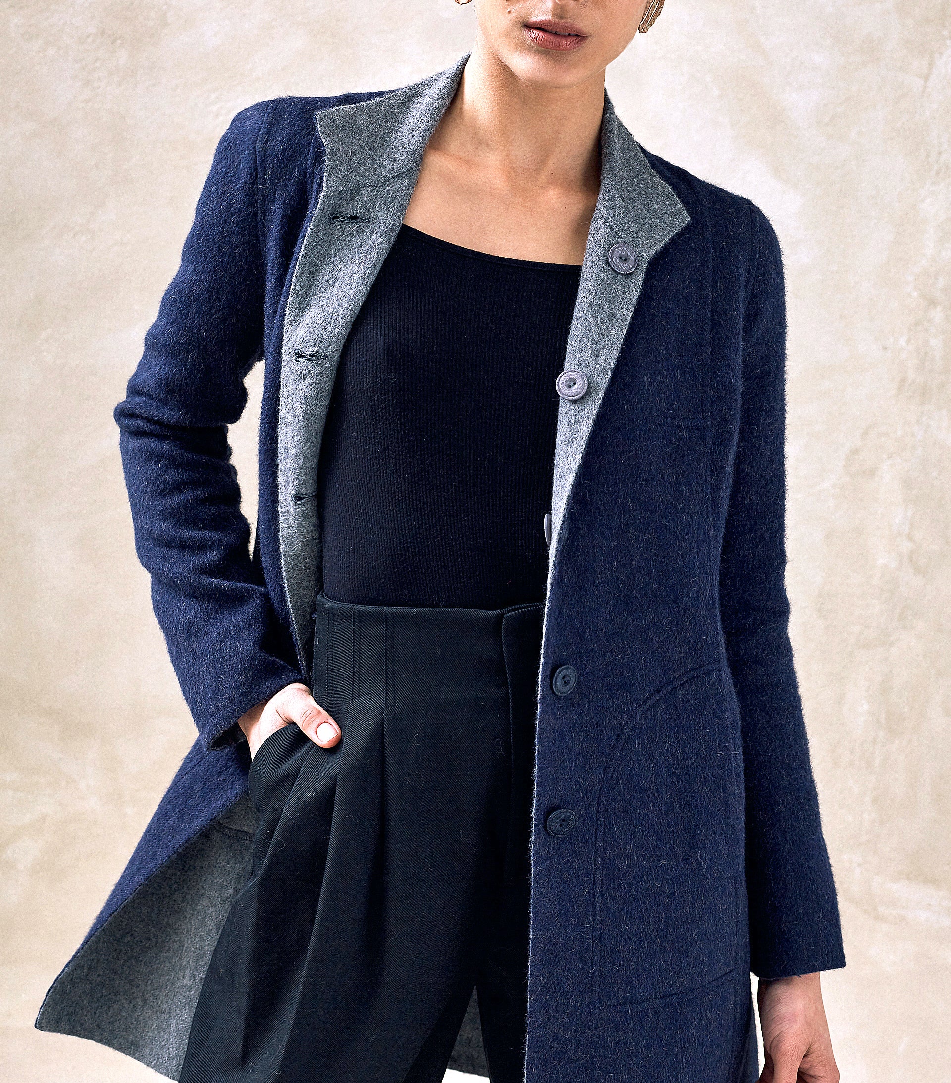 Reversible Soft Coat 16647-C002