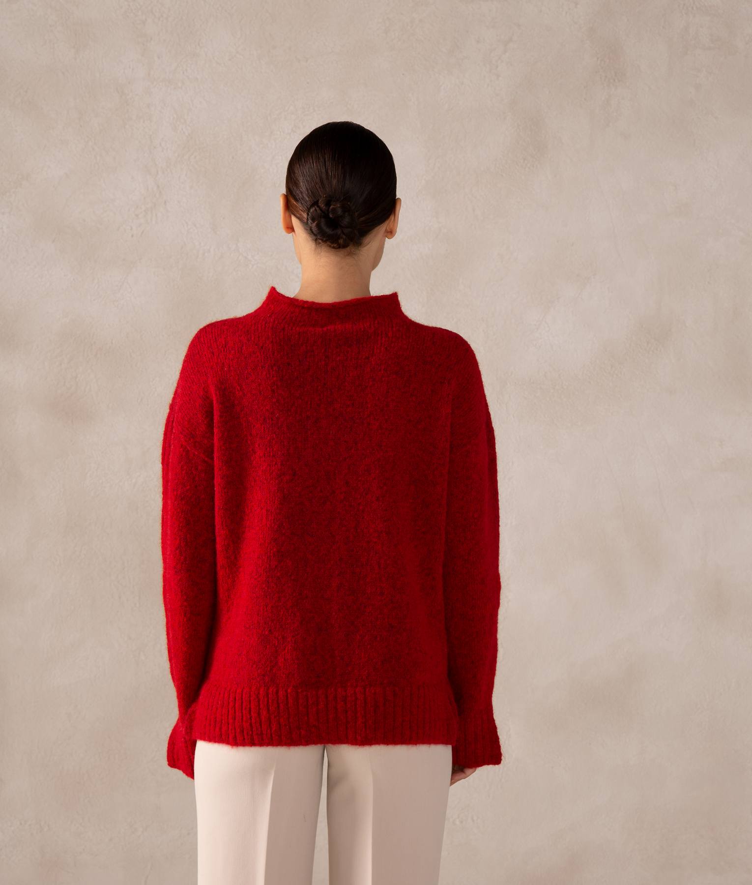 Easy Fit Jersey High Neck C004