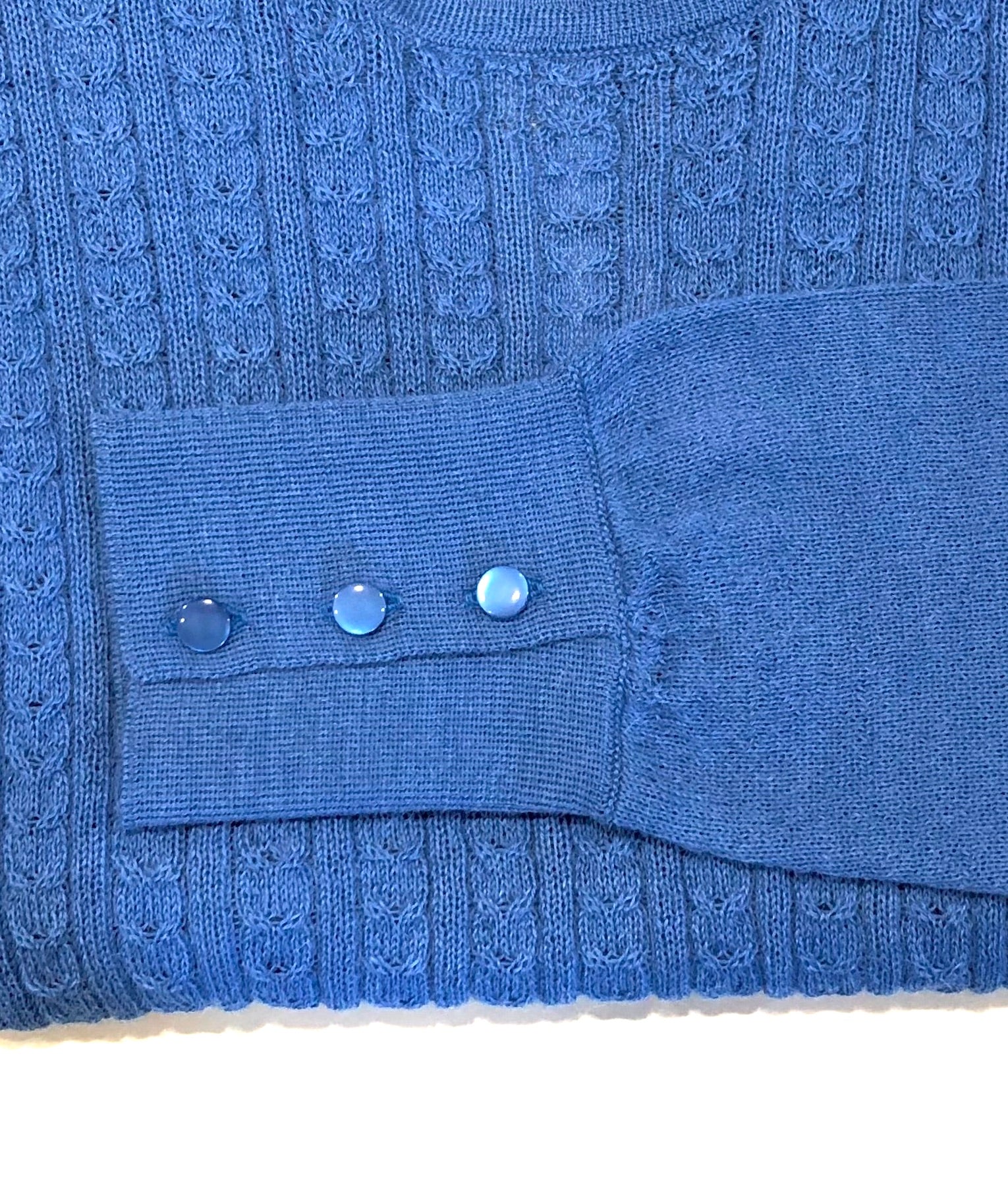 Wheat Cable Crew Neck Pullover AZ4176