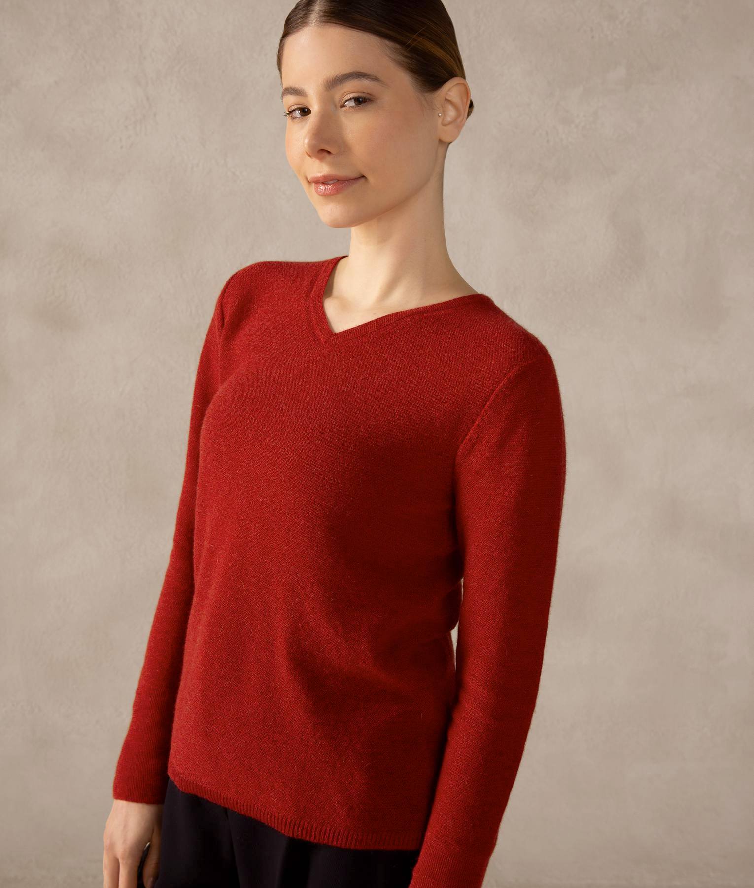Links Basic Vee Pullover M2674
