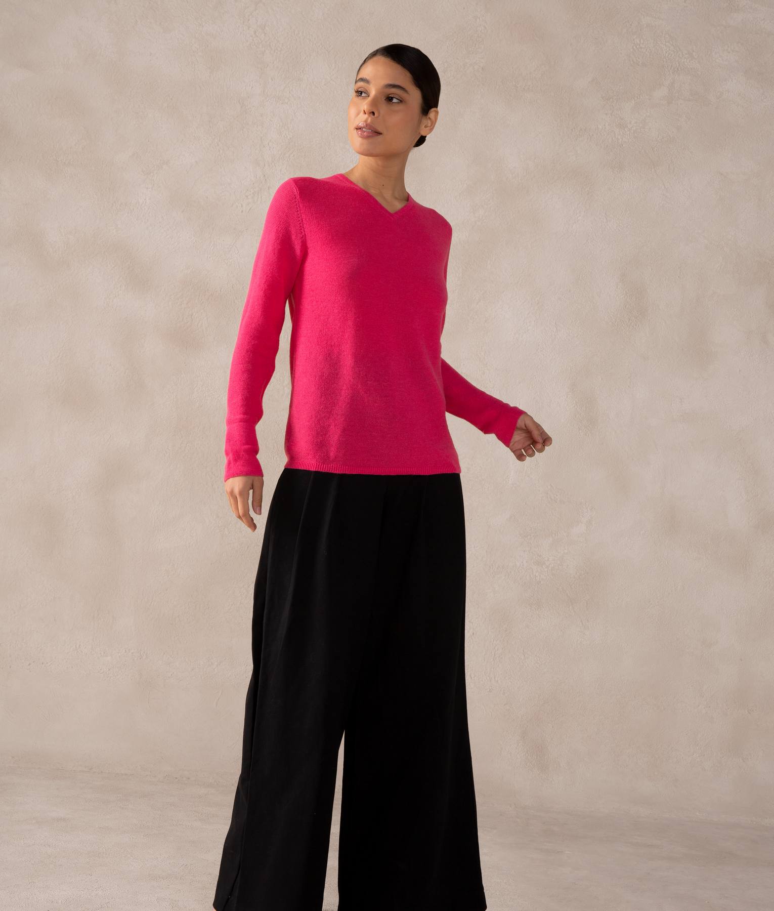 Links Basic Vee Pullover RJ15433
