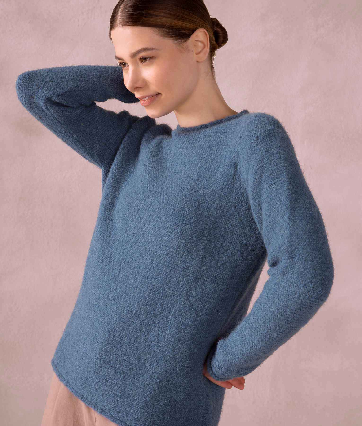 Basic Soft Crew Pullover C002