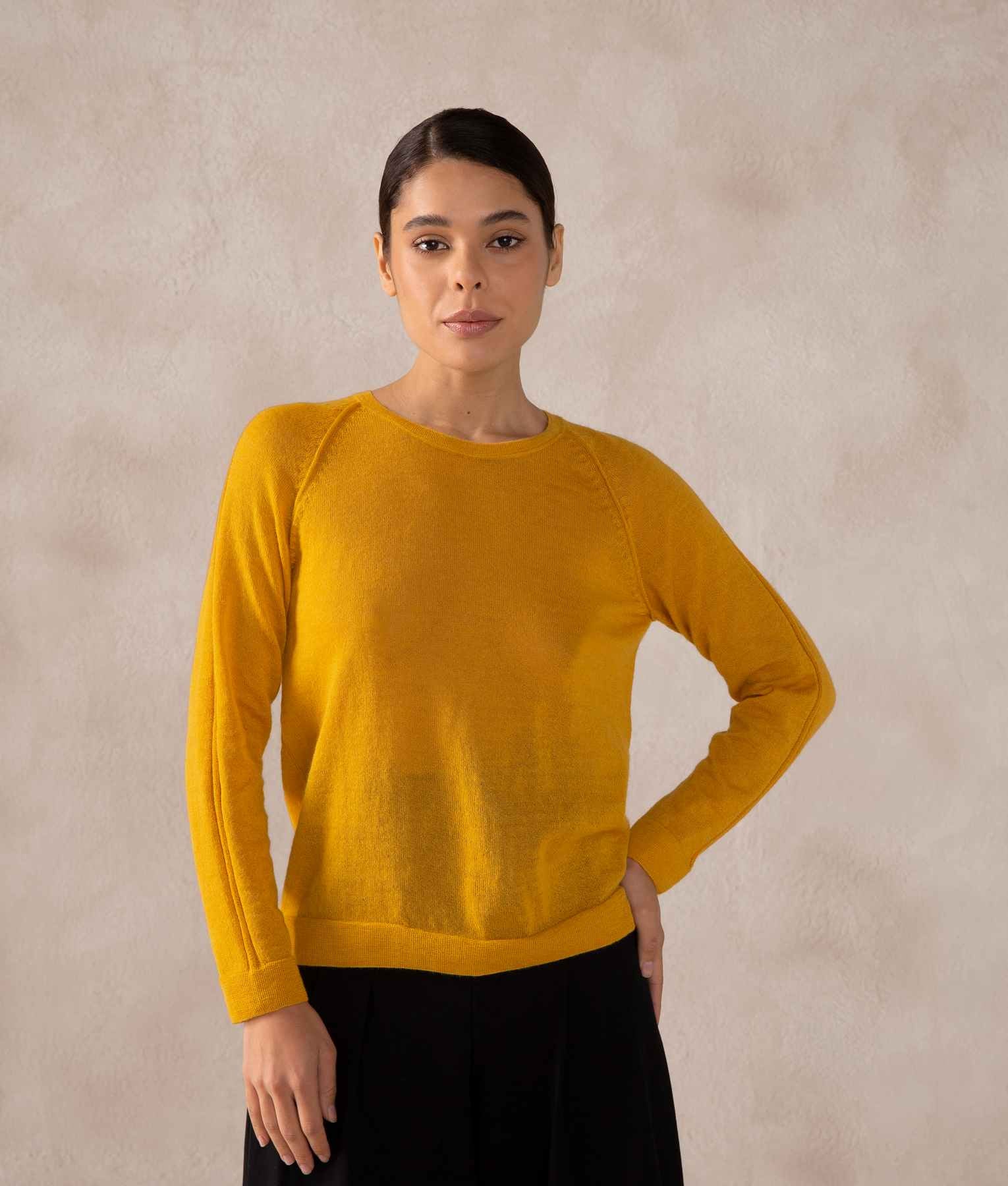 Basic Raglan Sleeves Pullover AM15578