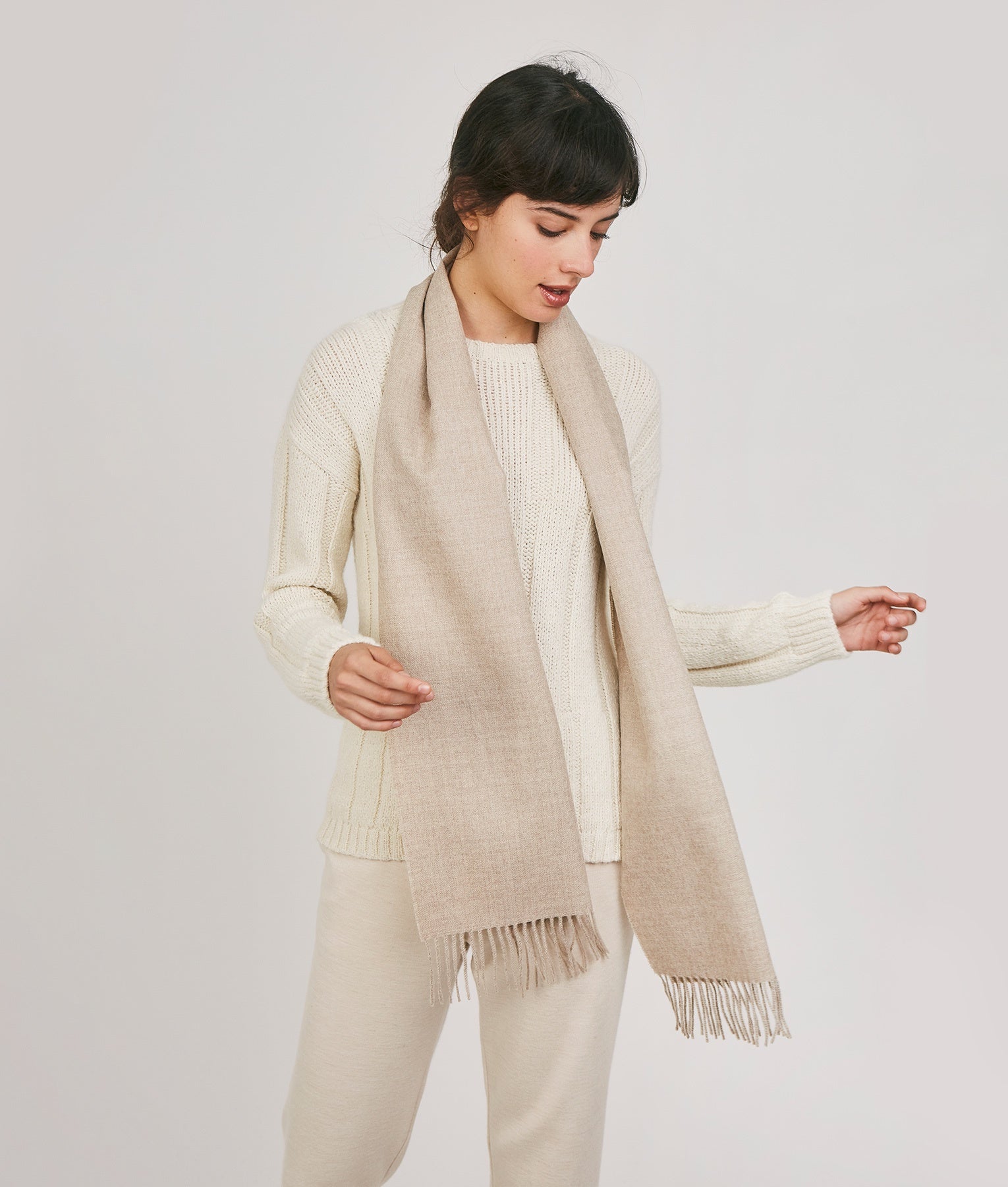 Baby premium brushed scarf 282