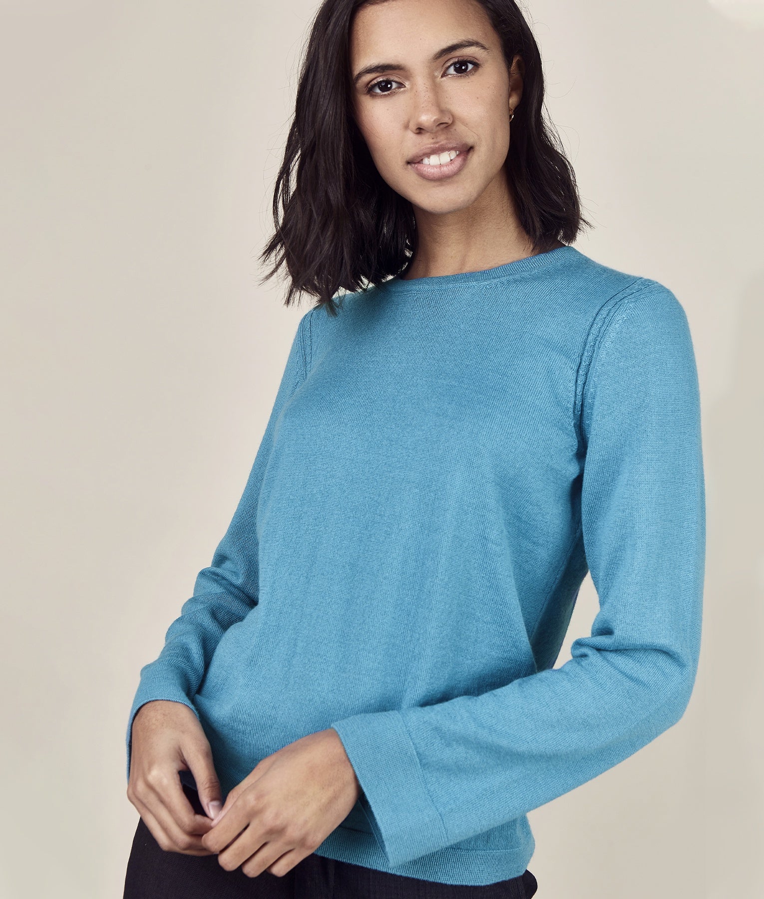Crew Neck Jersey Pullover AZ15104
