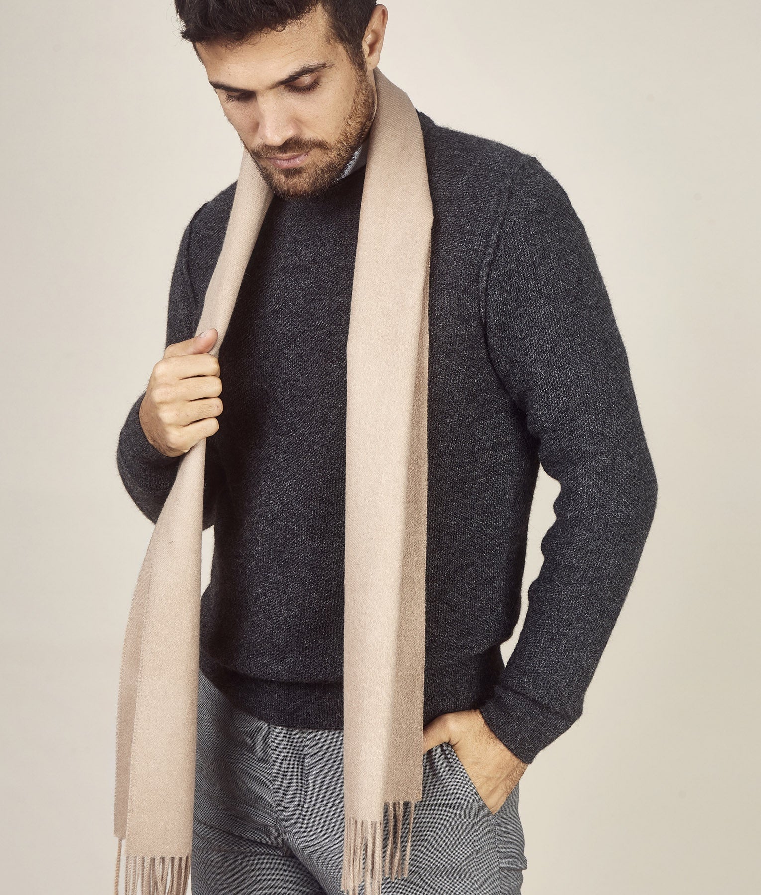 Premium Baby Alpaca Scarf 207