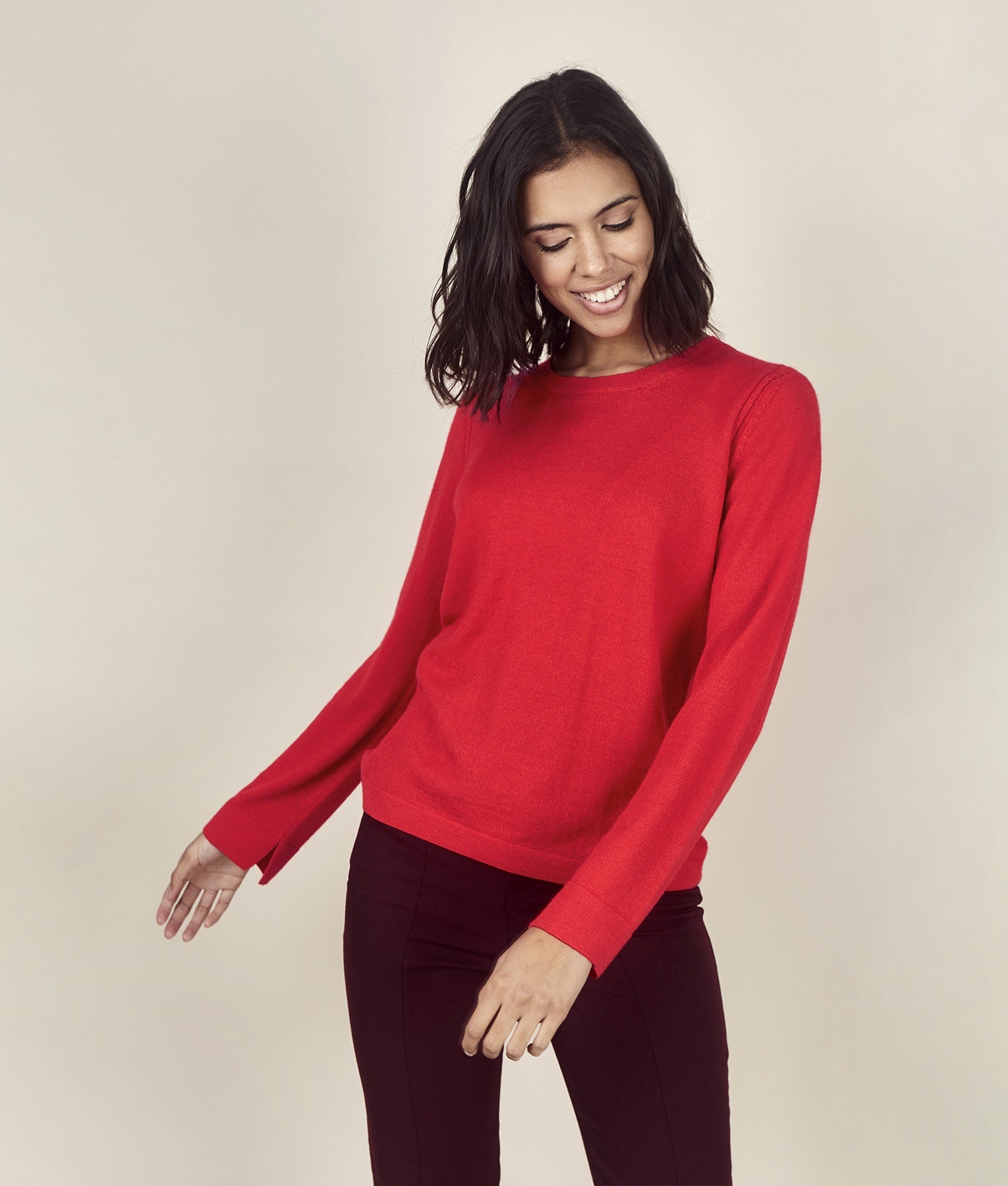 Crew Neck Jersey Pullover RJ15096