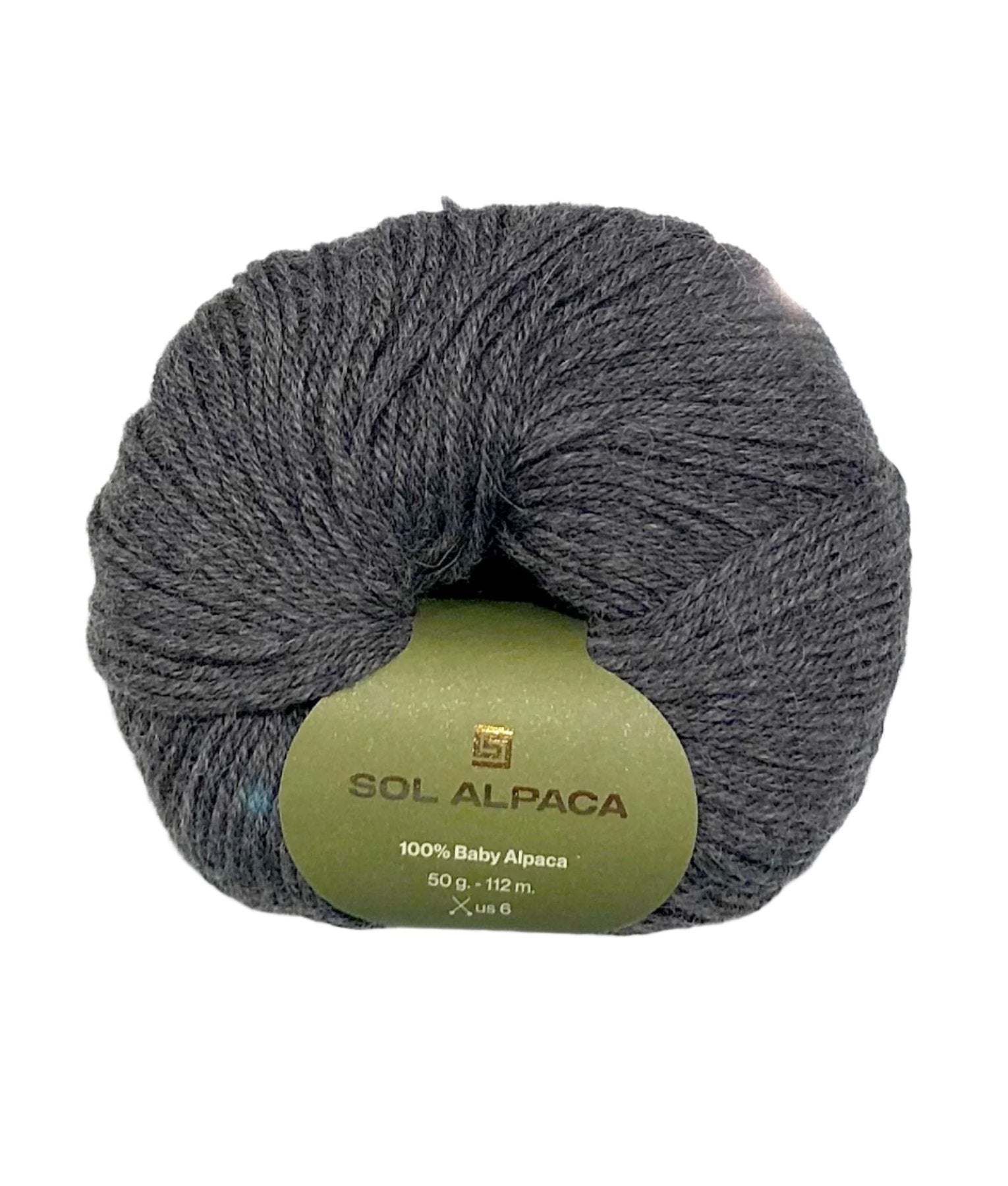 Baby Alpaca Yarn Ball 402 Grey
