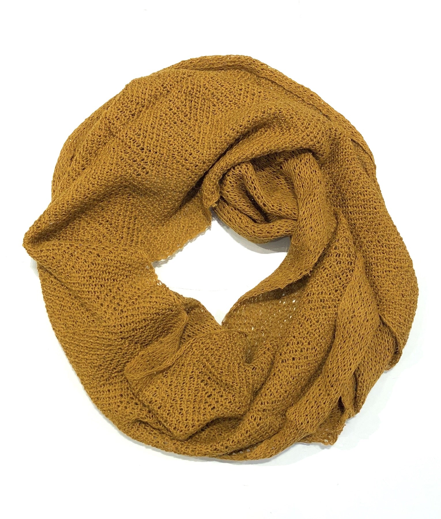 Infinity Scarf Honey Gold
