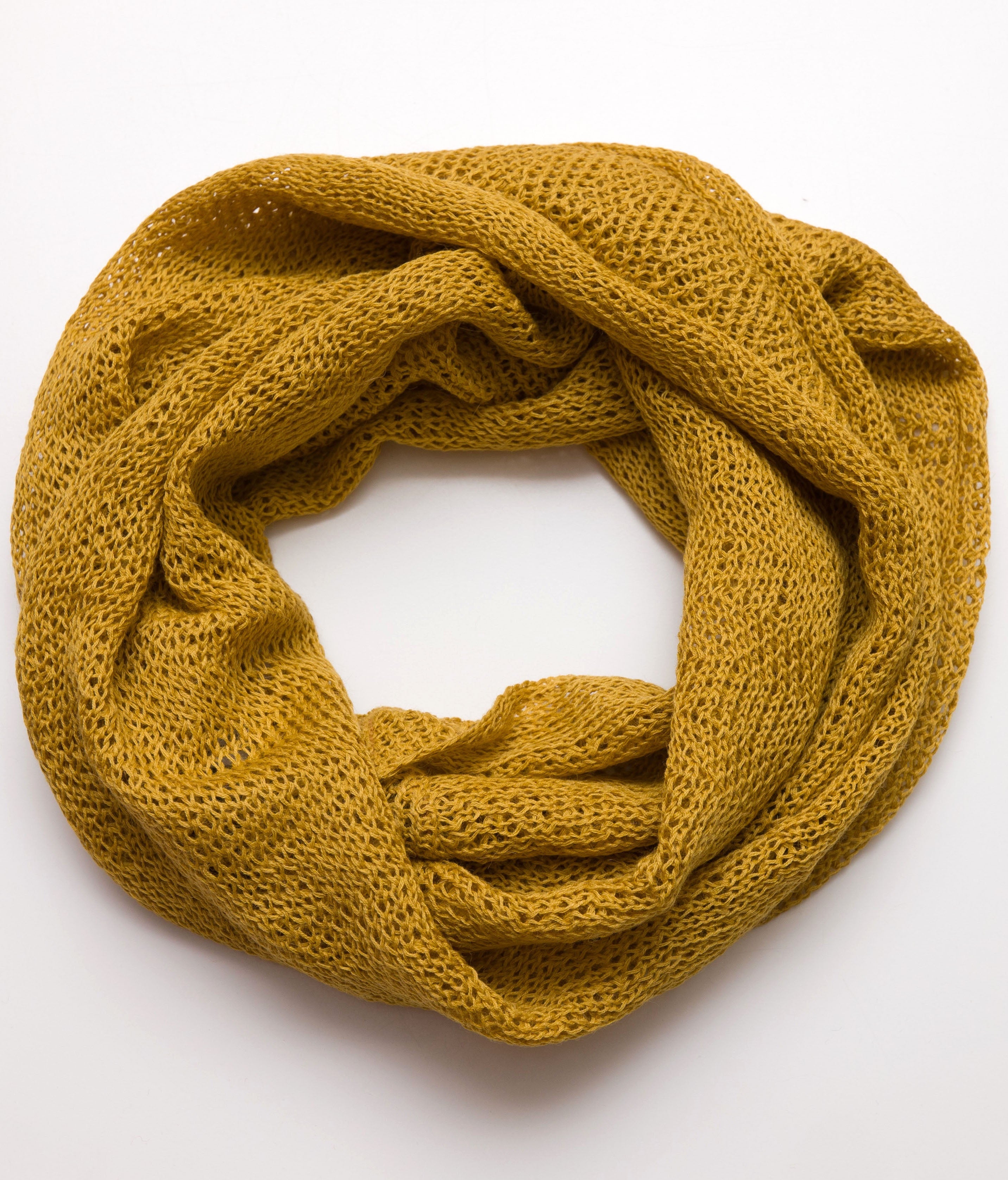 Infinity Scarf Mustard
