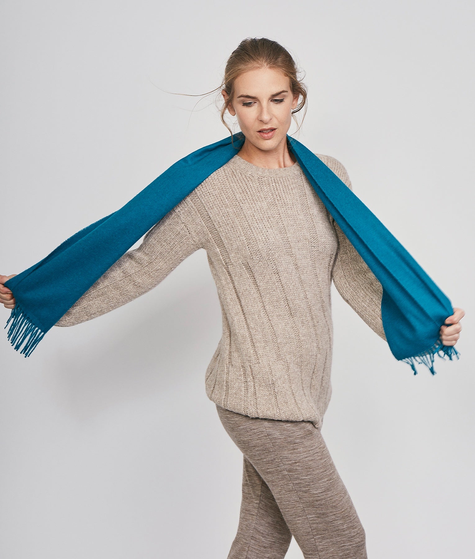 Brushed scarf VR6782