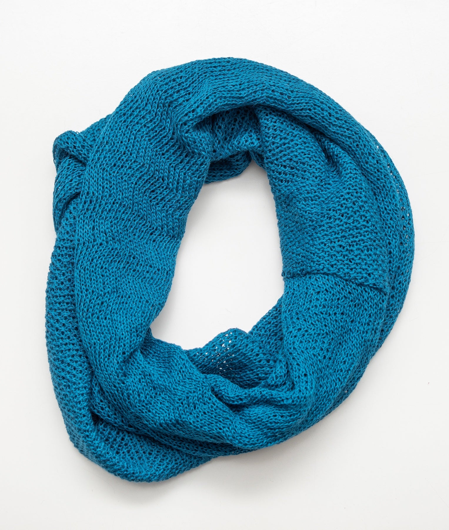 Infinity Scarf Cerulean Blue