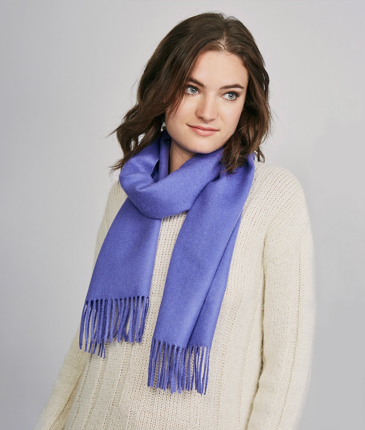 Long brushed scarf AZ14617