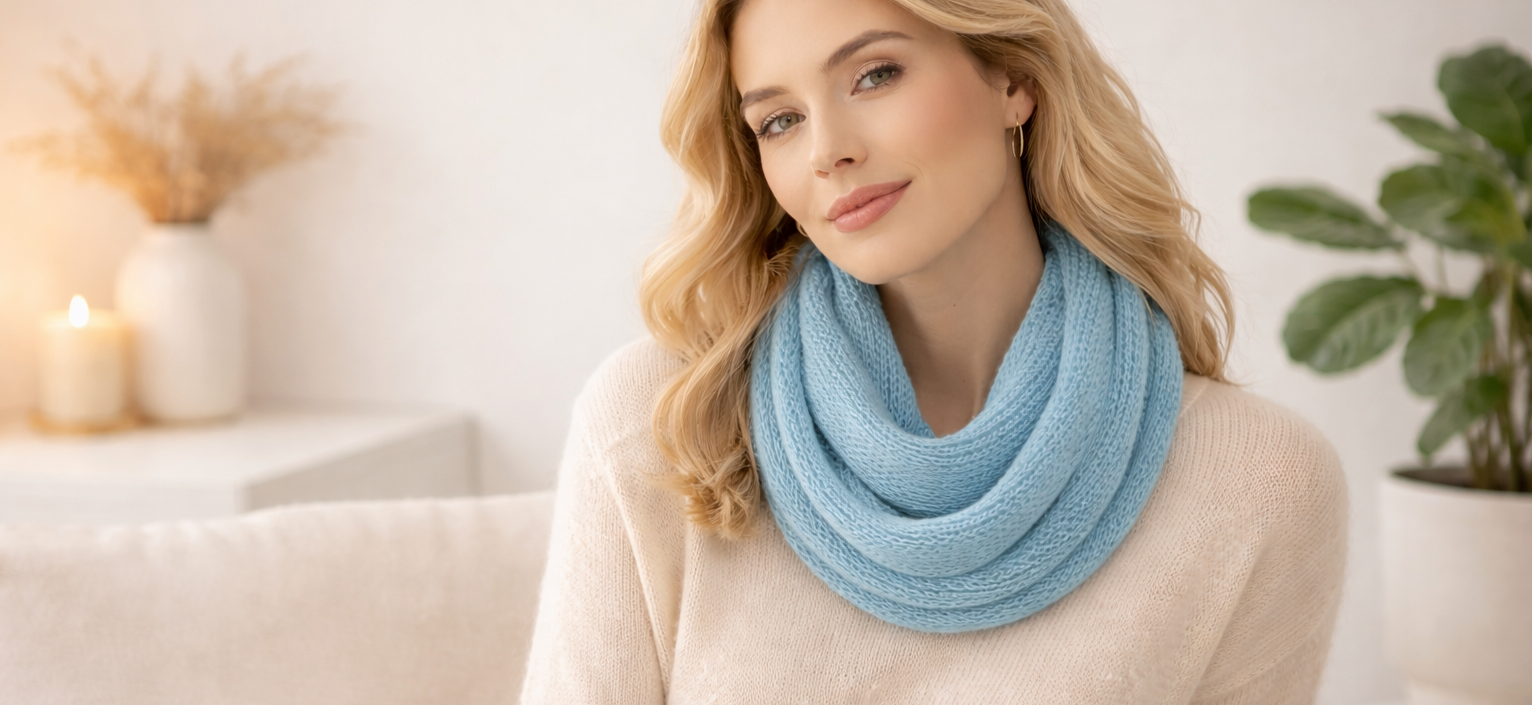 Alpaca Infinity Scarves