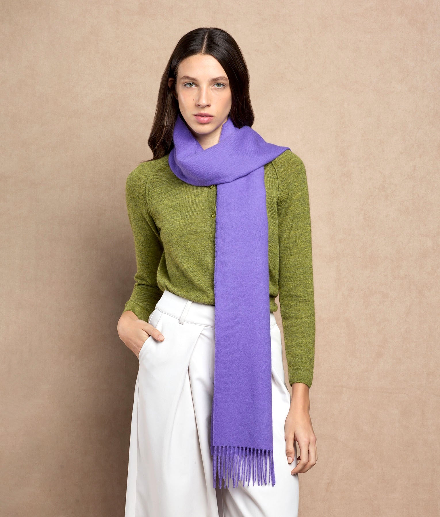 Long Brushed Scarf AZ17949