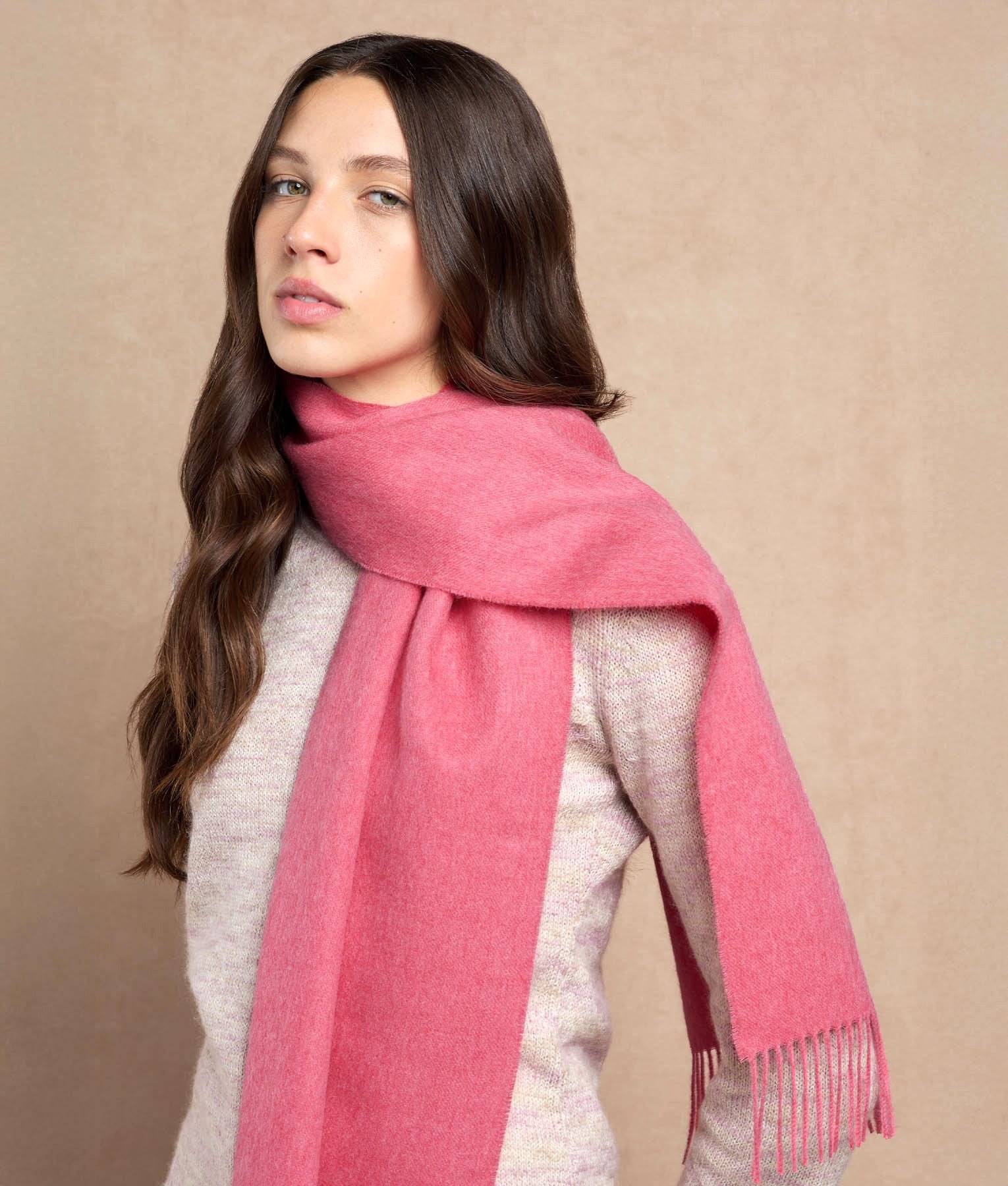Long Brushed Scarf M5295