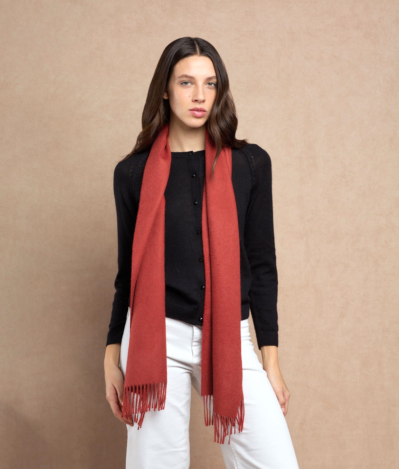 Long Brushed Scarf RJ17953