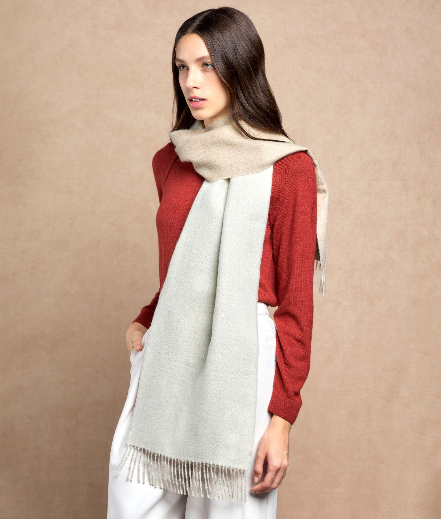 Double Face Scarf C081