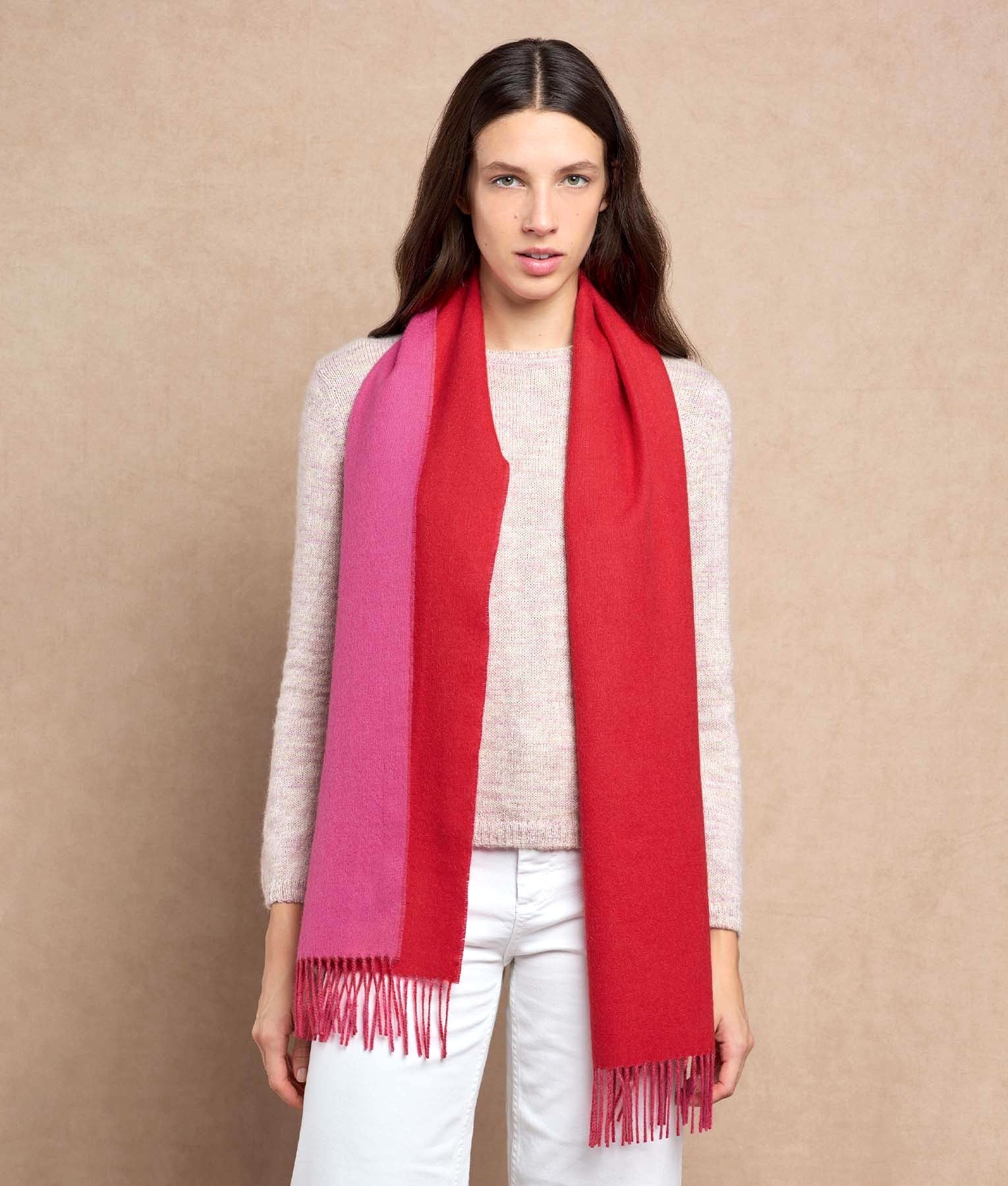 Double Face Scarf C076