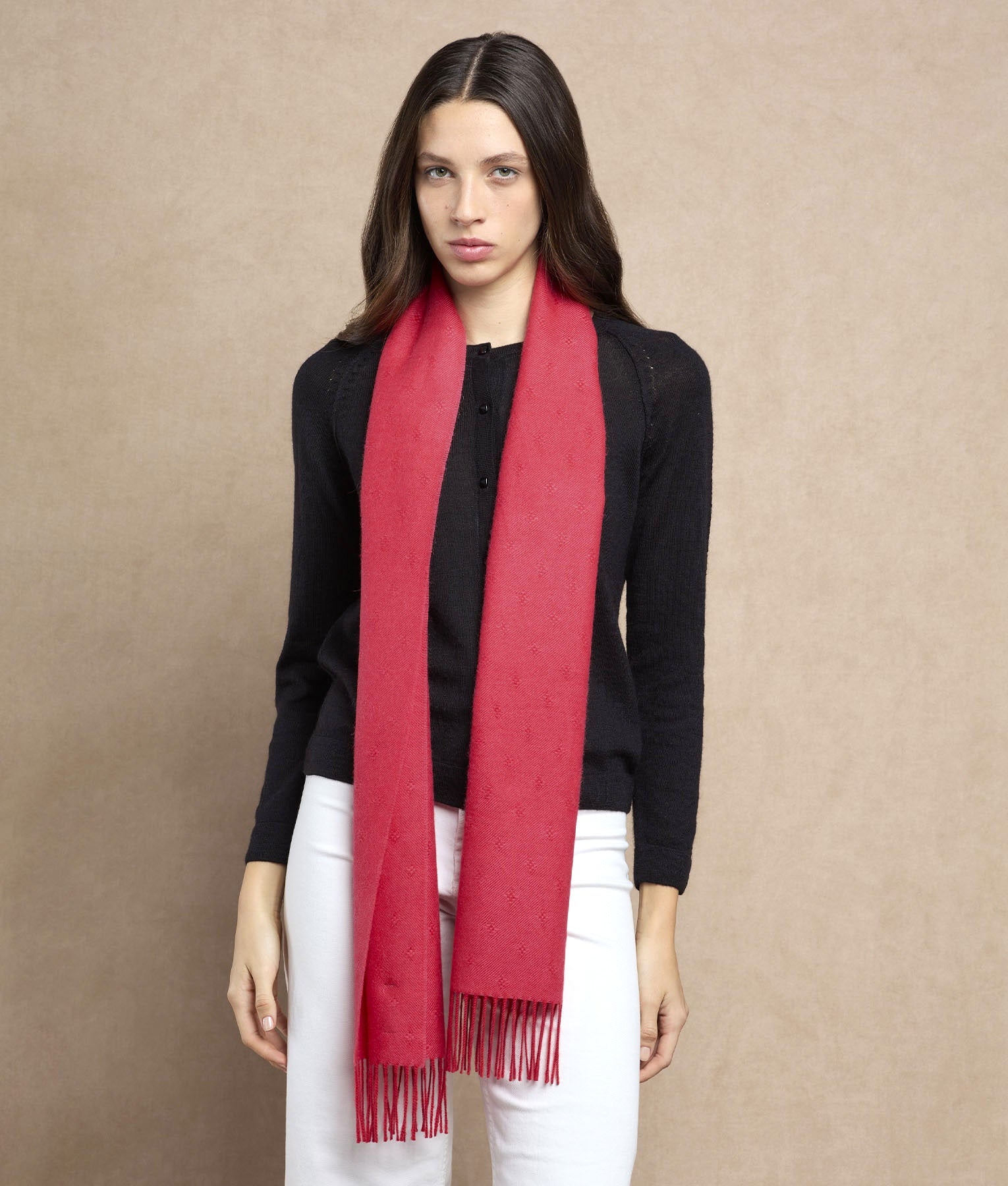 Los Adoquines Alpaca Scarf C011