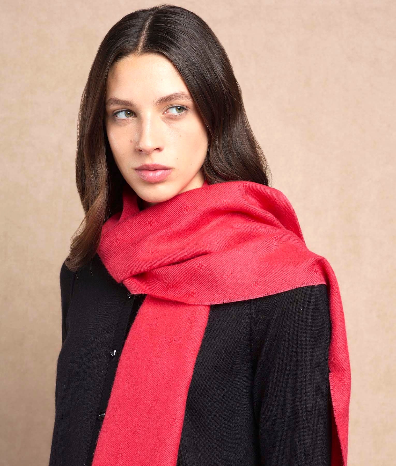 Los Adoquines Alpaca Scarf C011