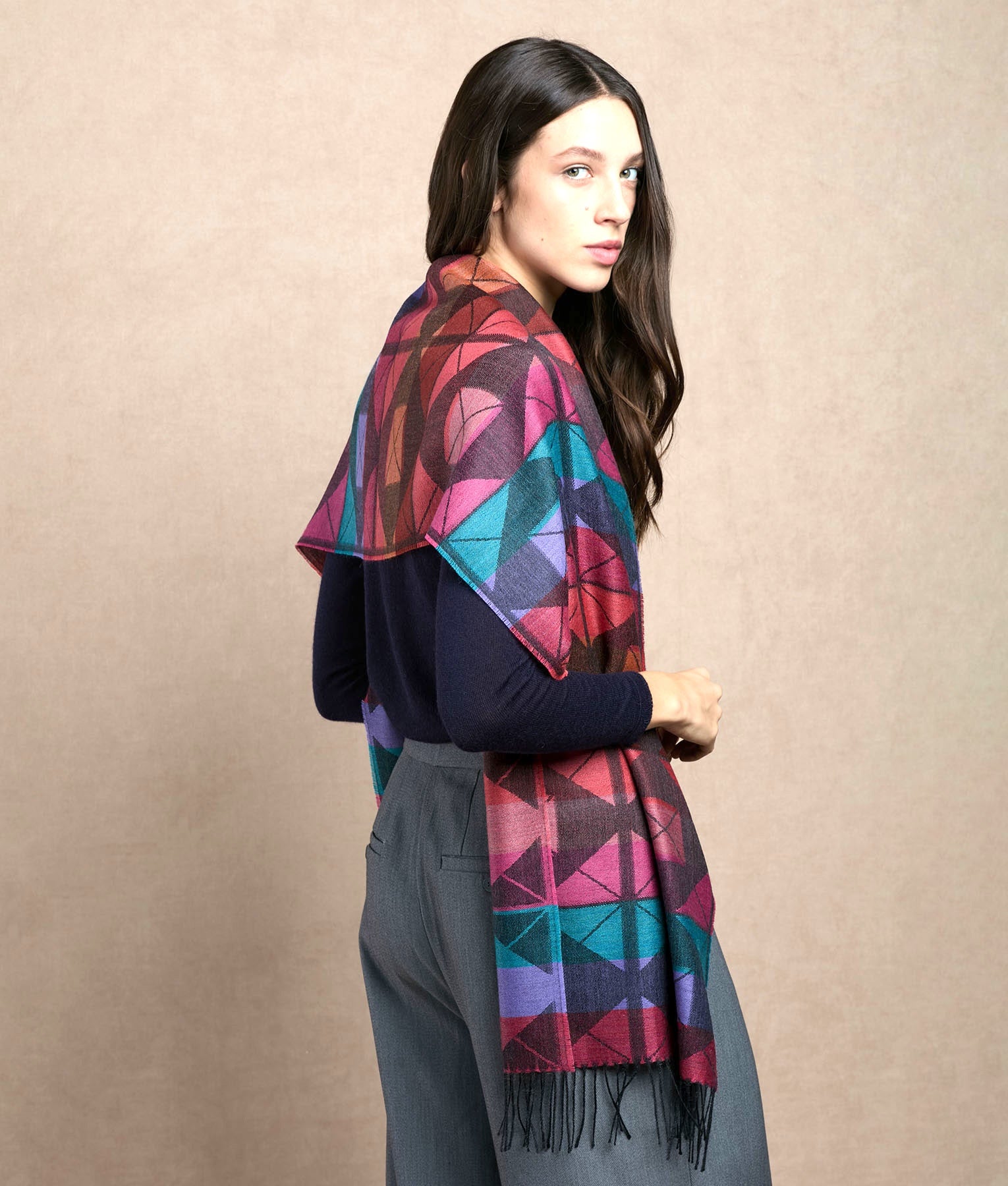 Beyond Shapes Scarf C002