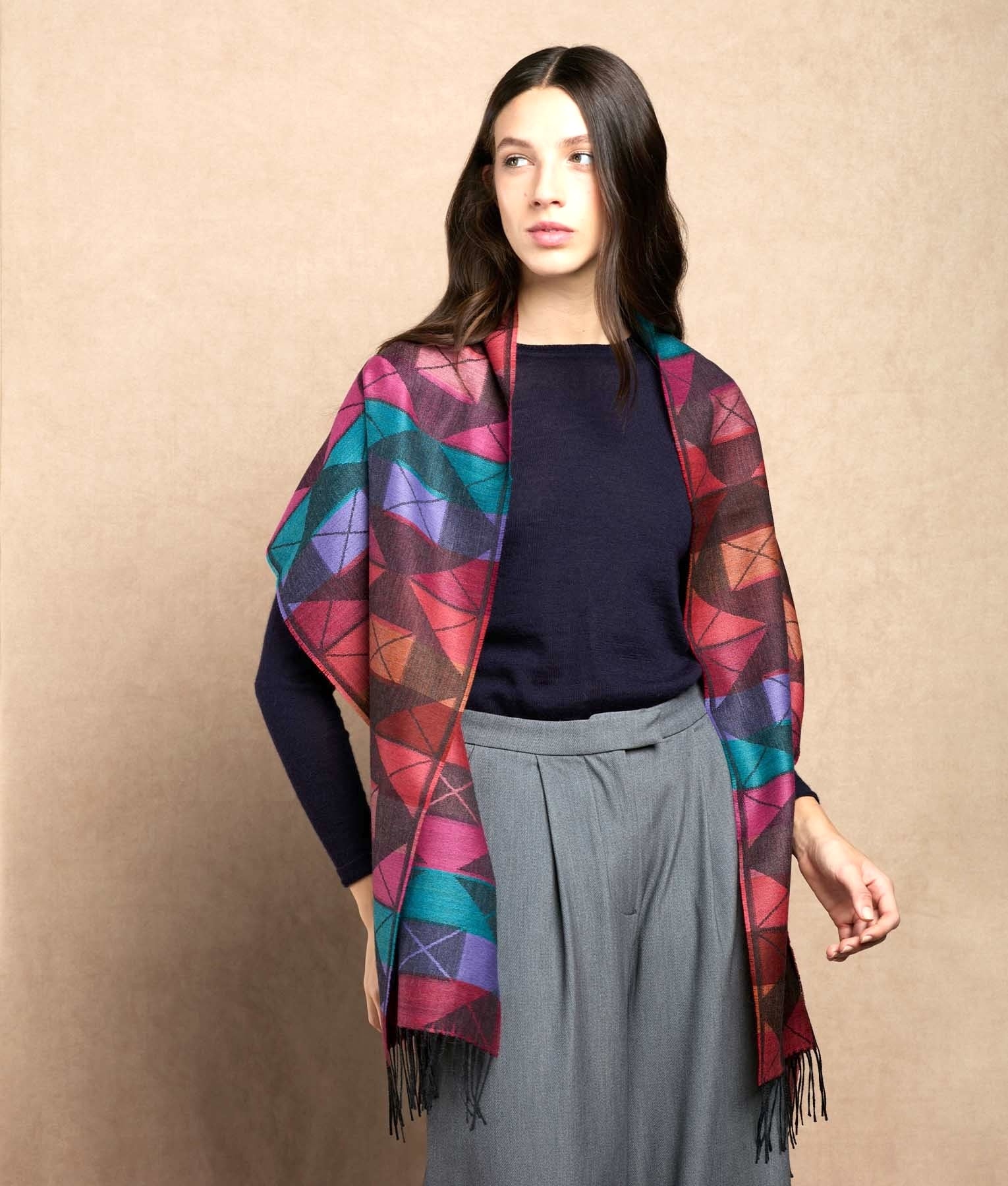 Beyond Shapes Scarf C002