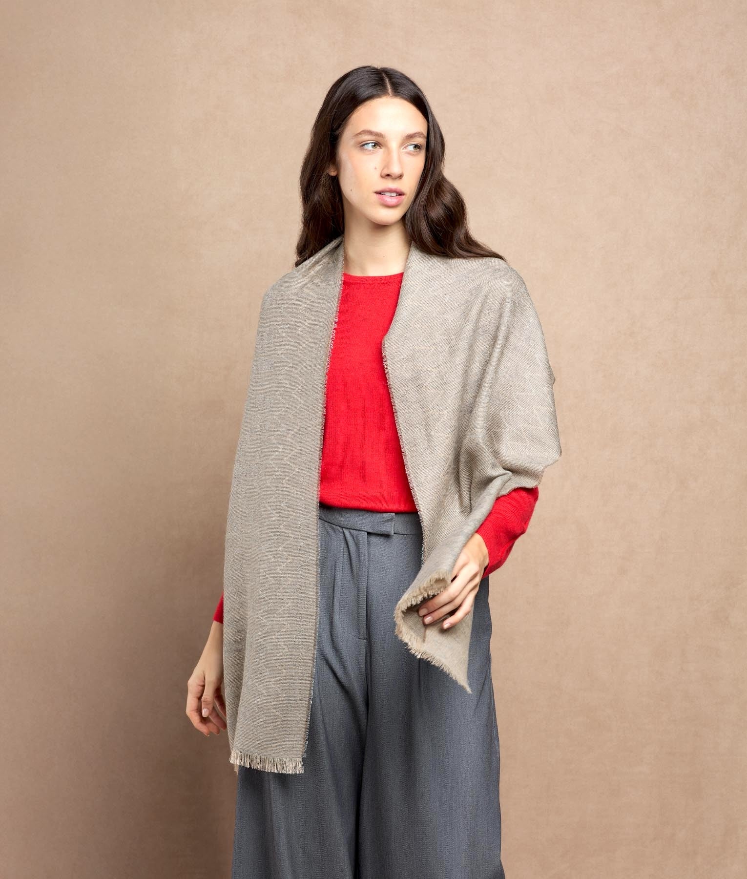 Imitation Nazca Shawl C003