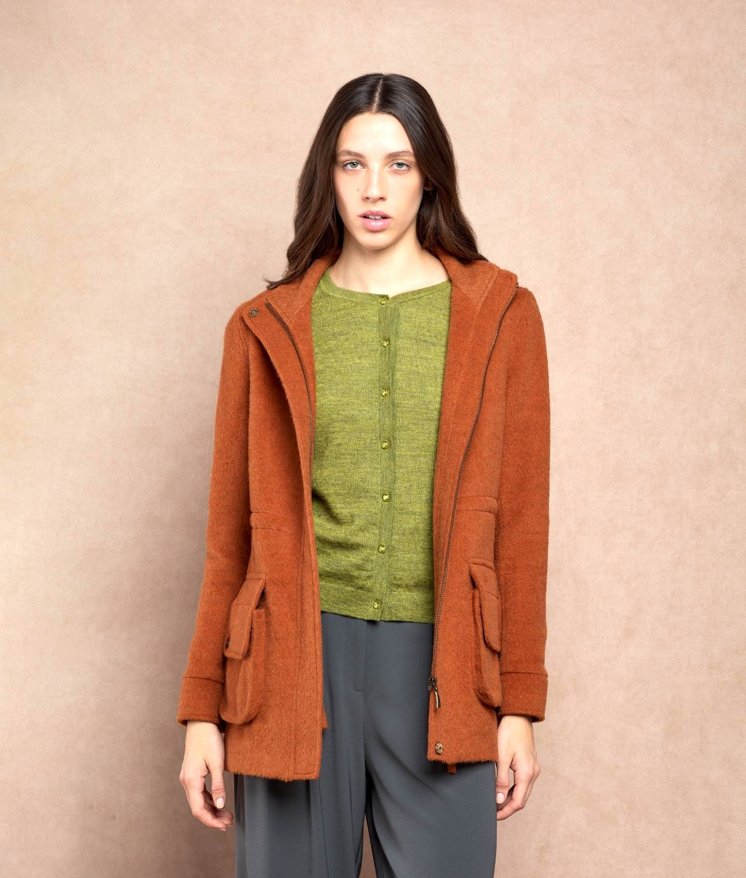 Easy Fit Cargo Coat M732